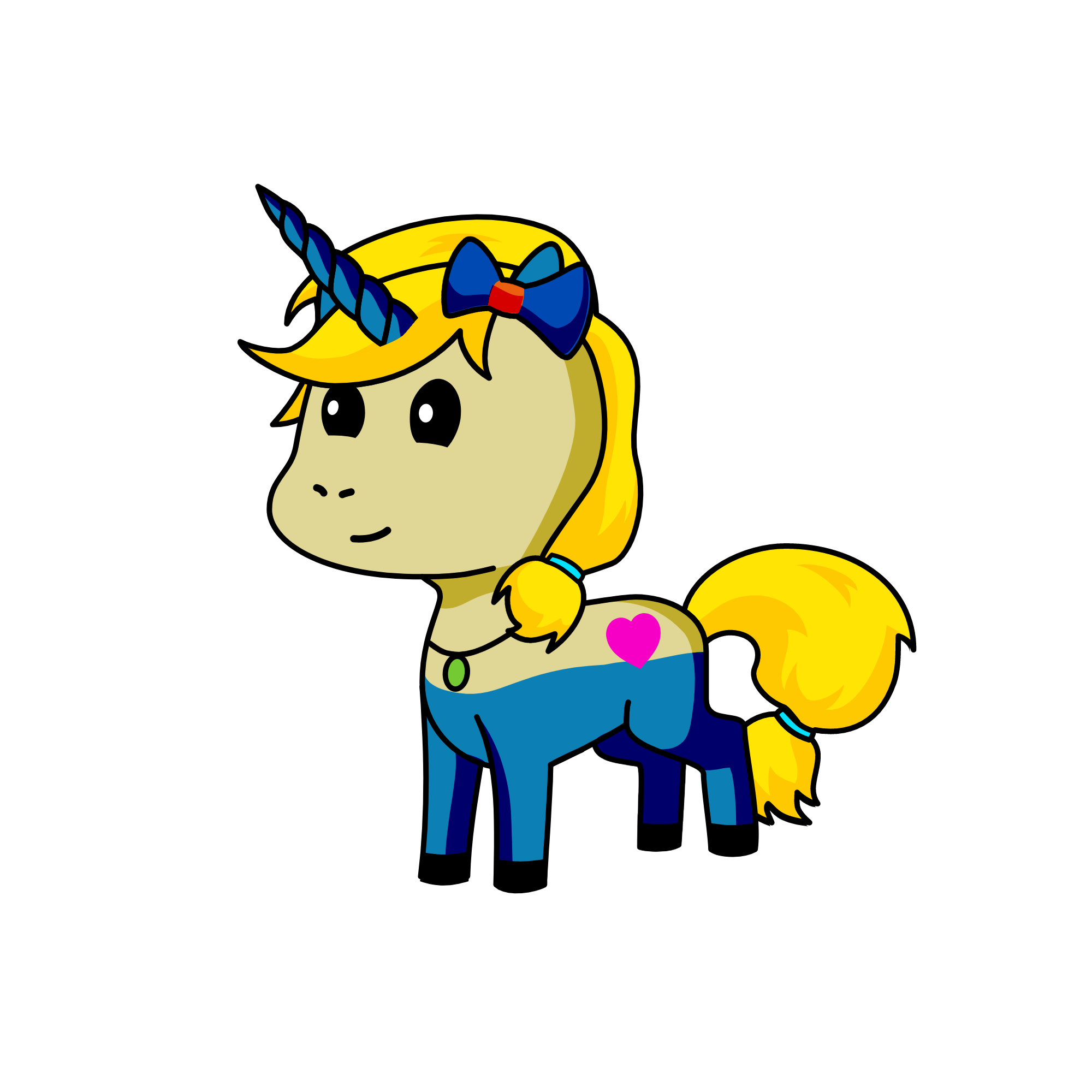 cinderella, the unicorn