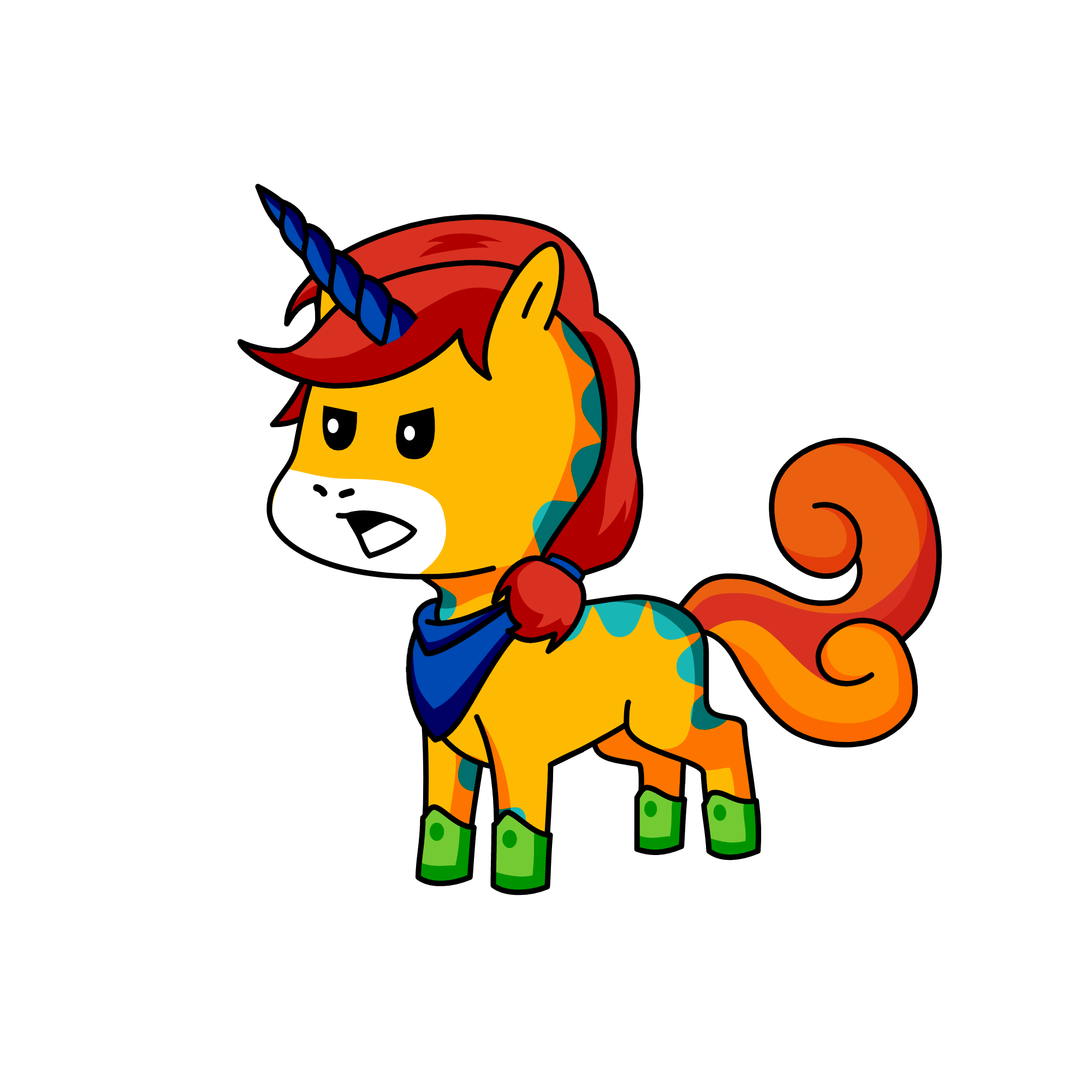 Yaboi!, the unicorn