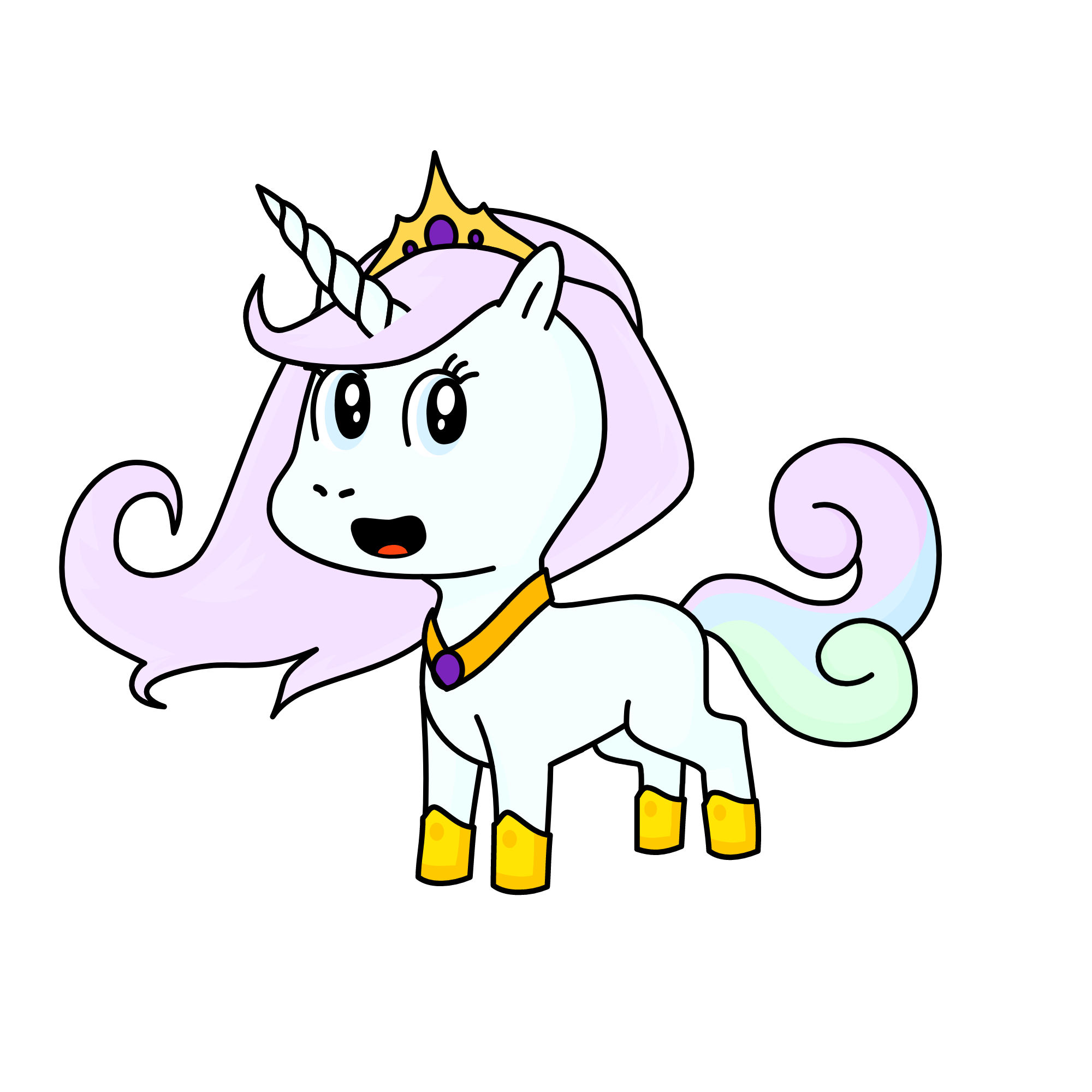 Princess Celestia [i tried], the unicorn