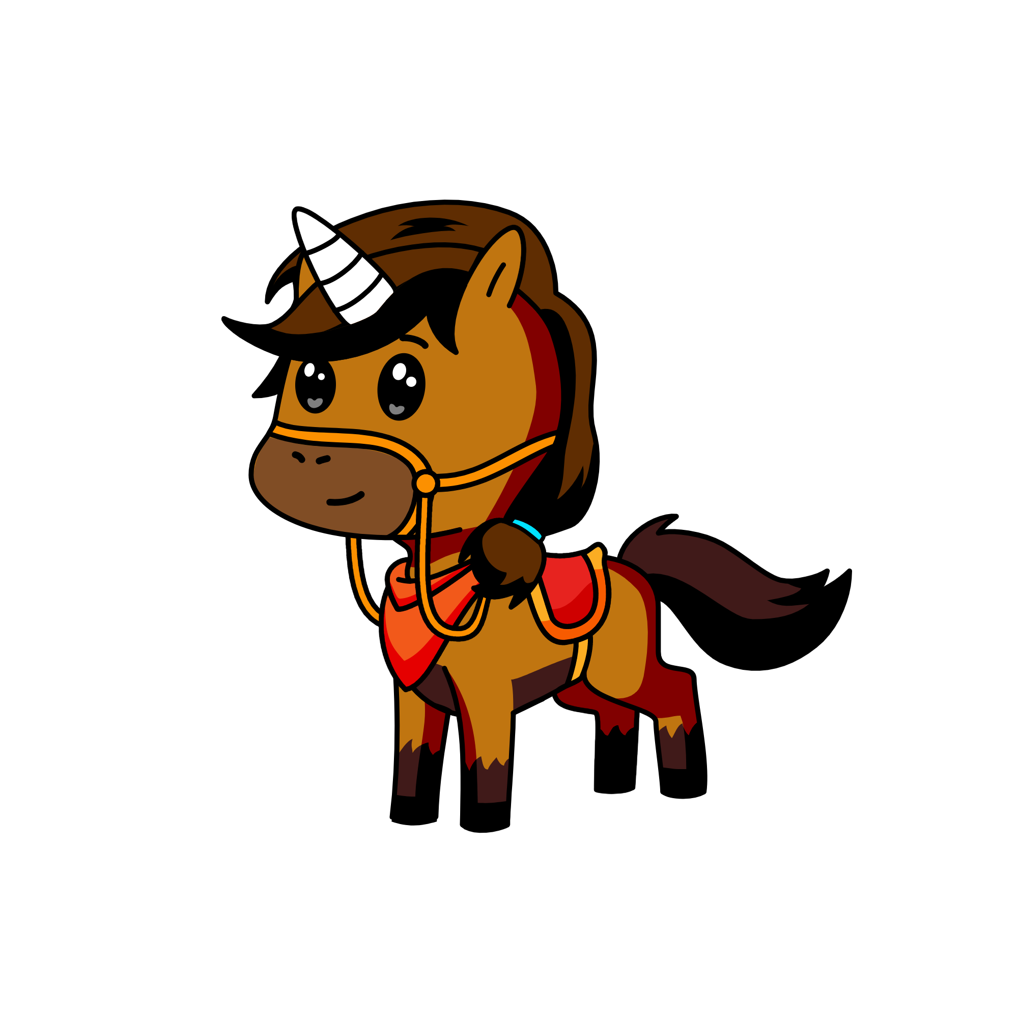 Cinnamon, the unicorn