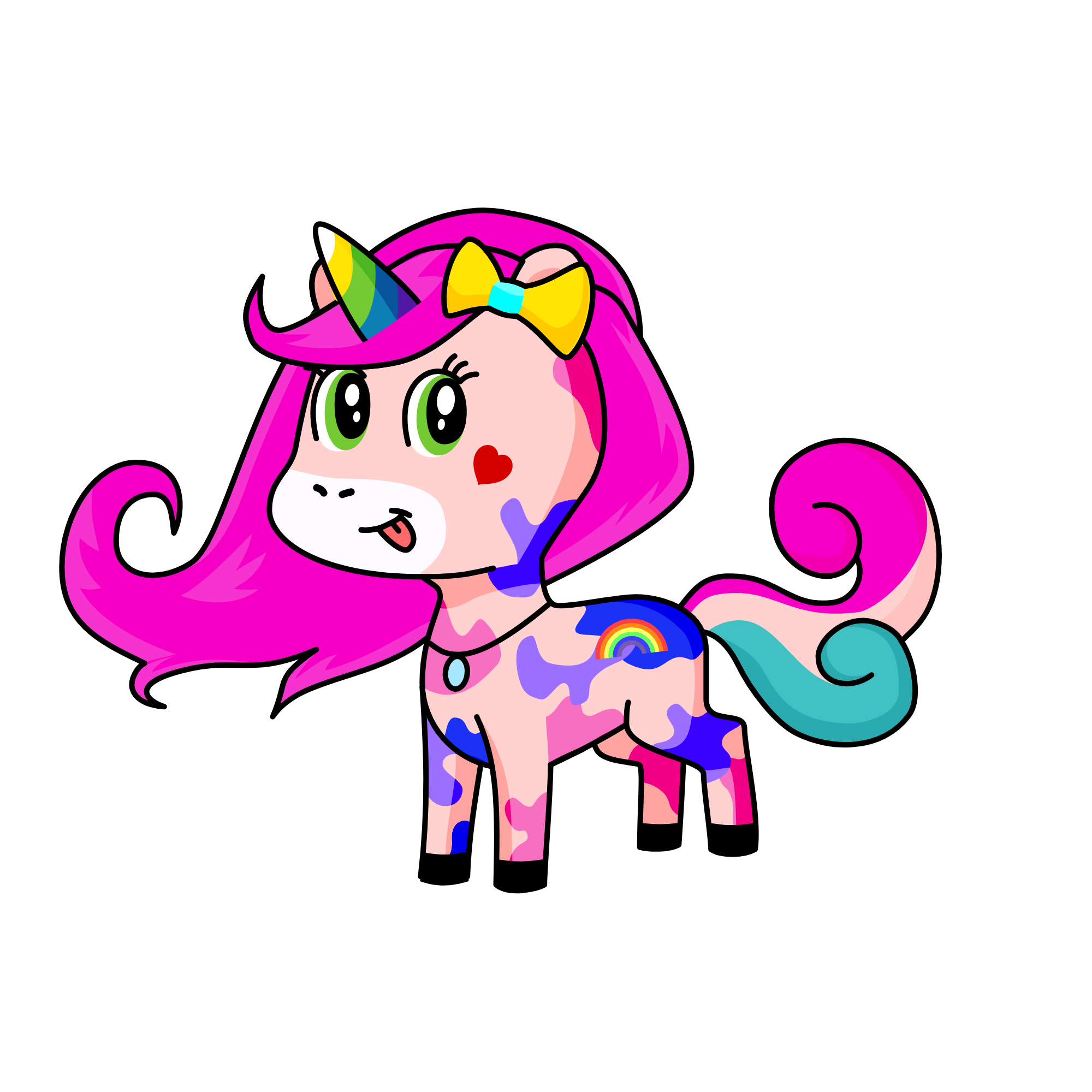 Arcoiris♥, the unicorn