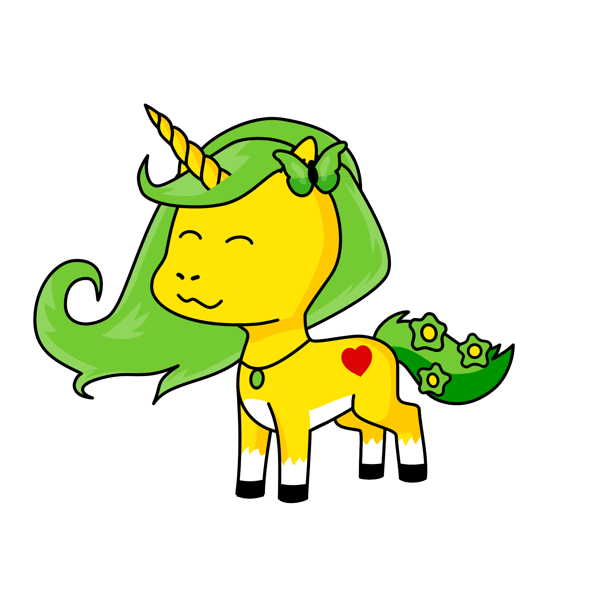 fluttershy, the unicorn
