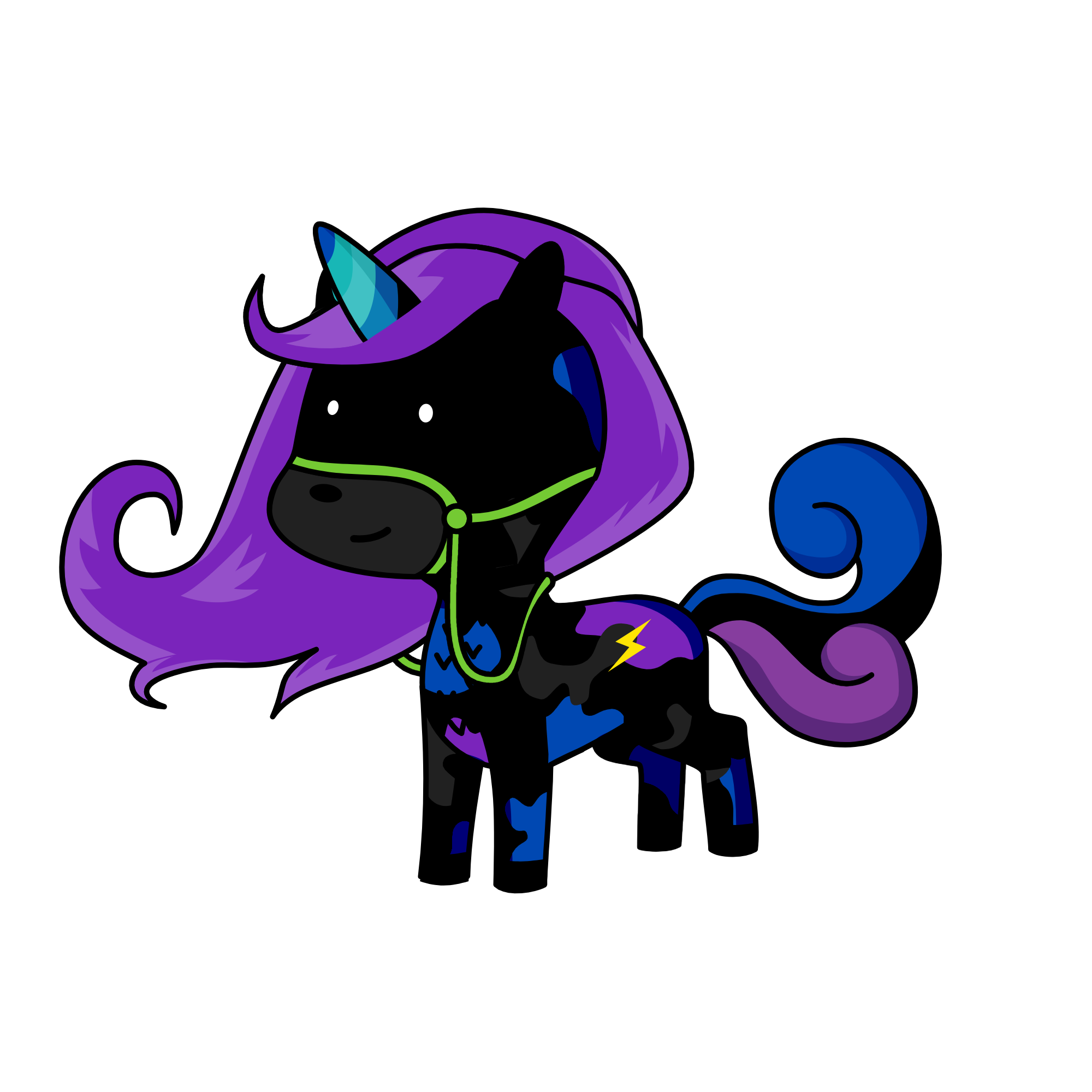 the demon under my bed , the unicorn