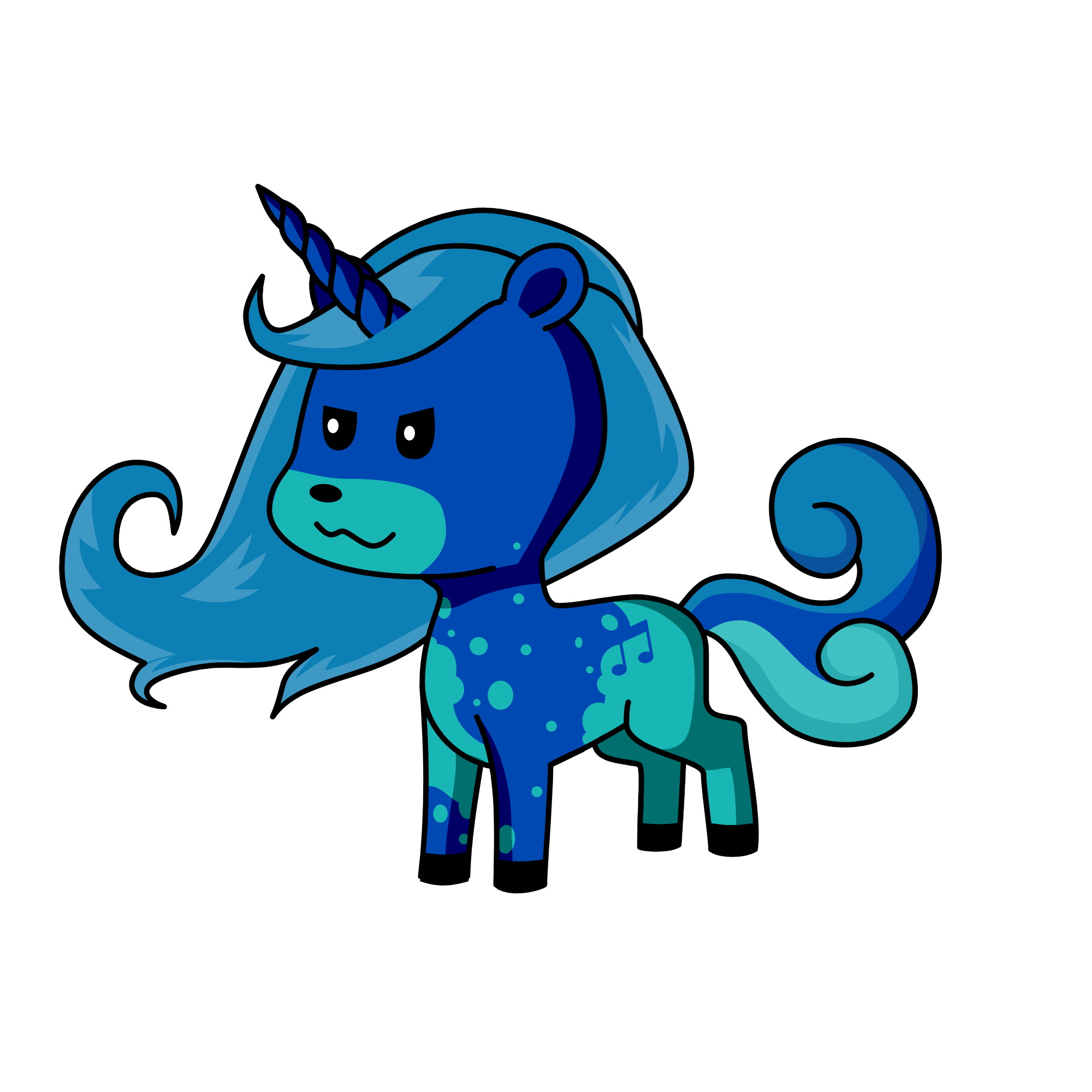 night, the unicorn