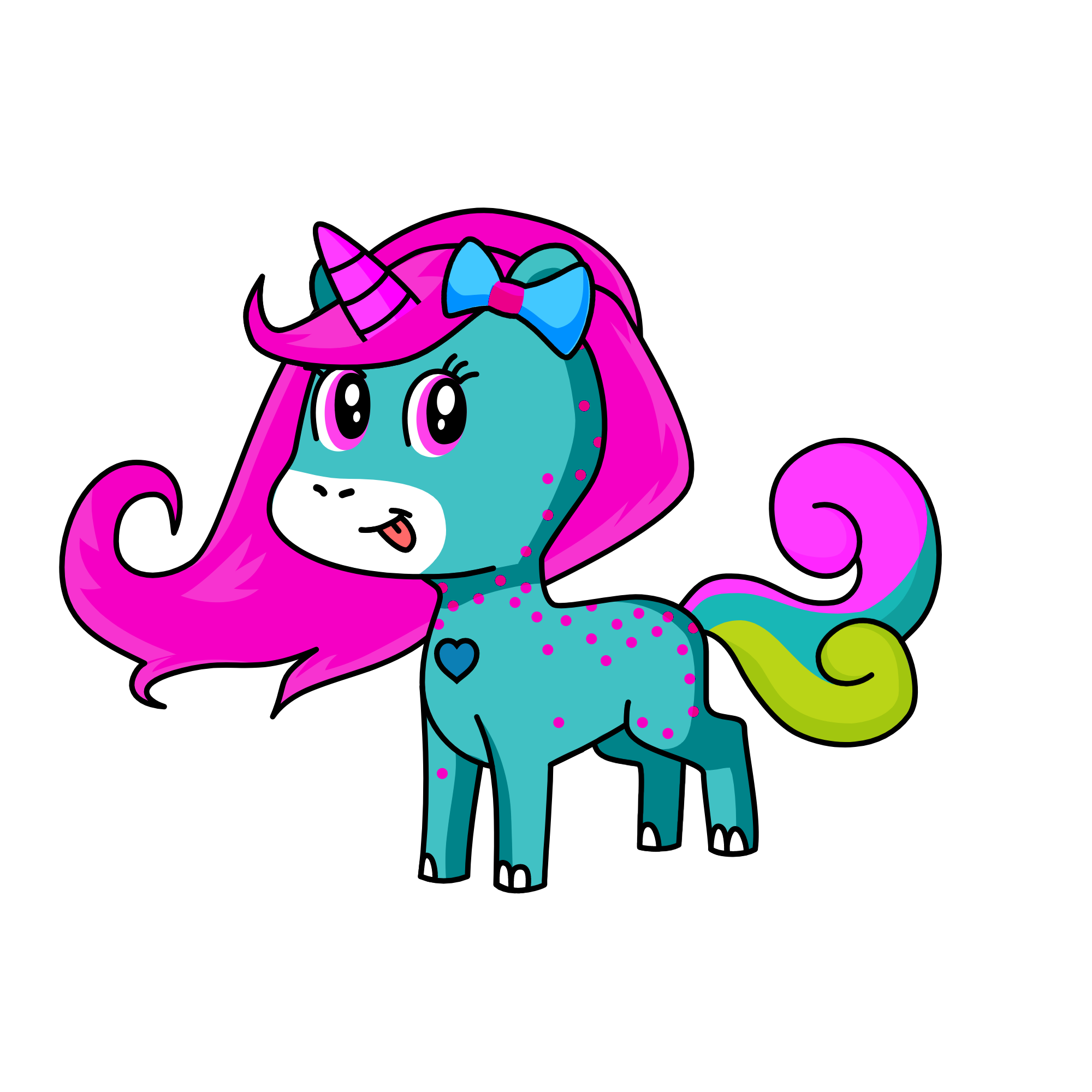 Baby, the unicorn
