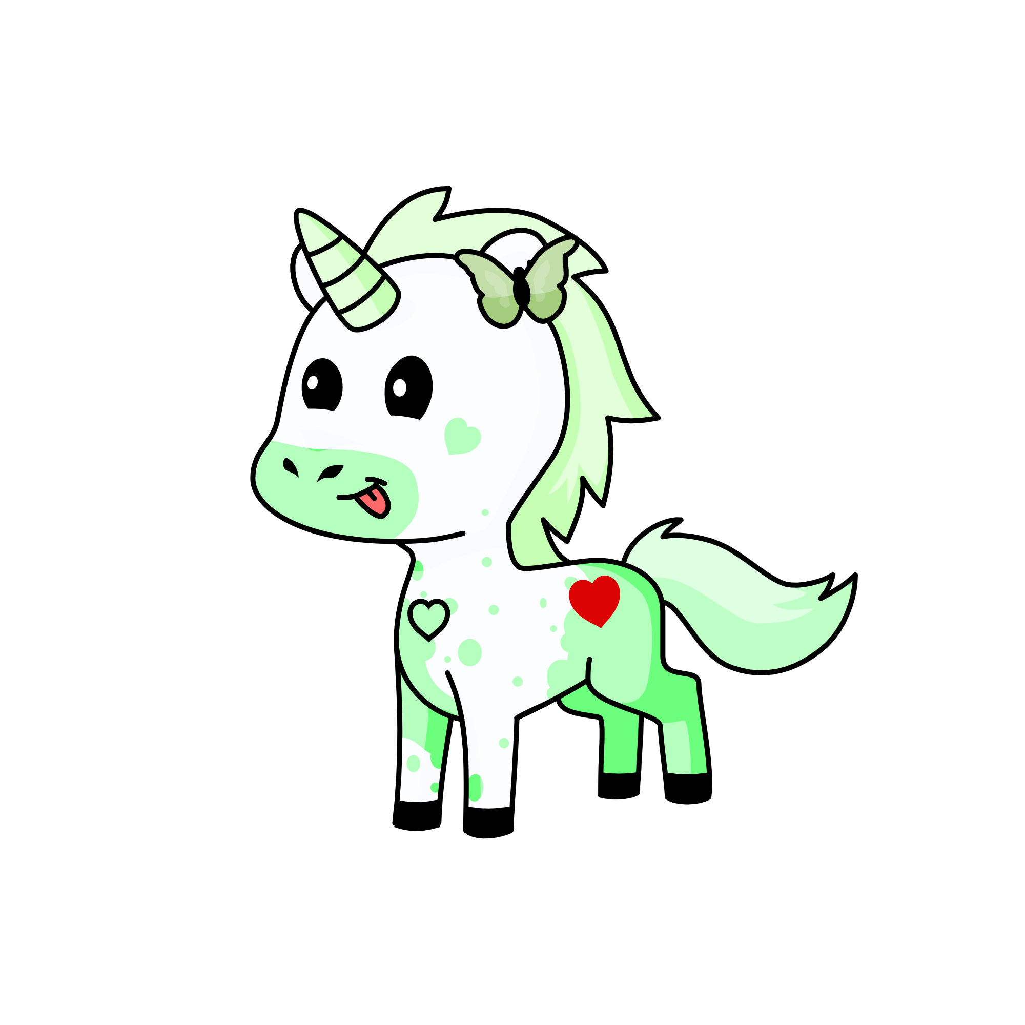 minty, the unicorn