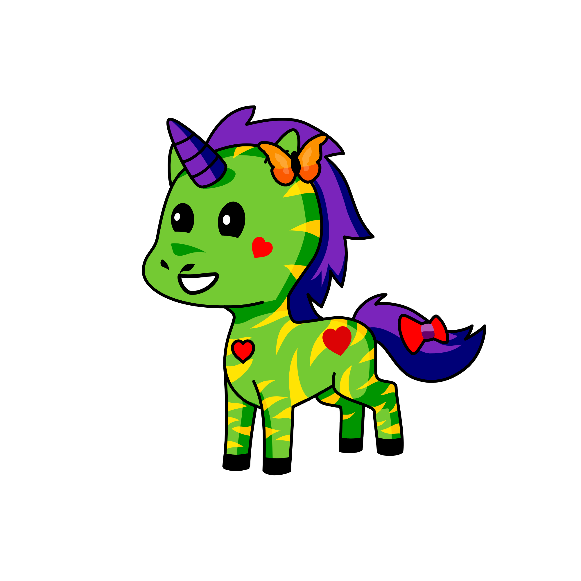 hj, the unicorn