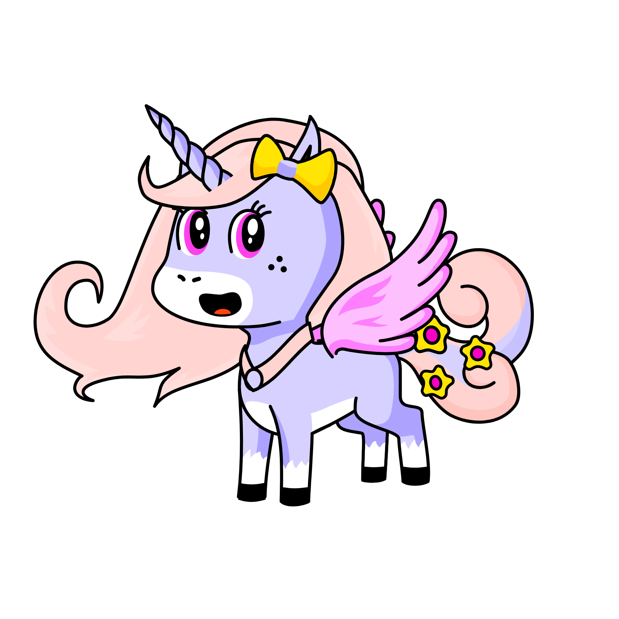 strawberry, the unicorn