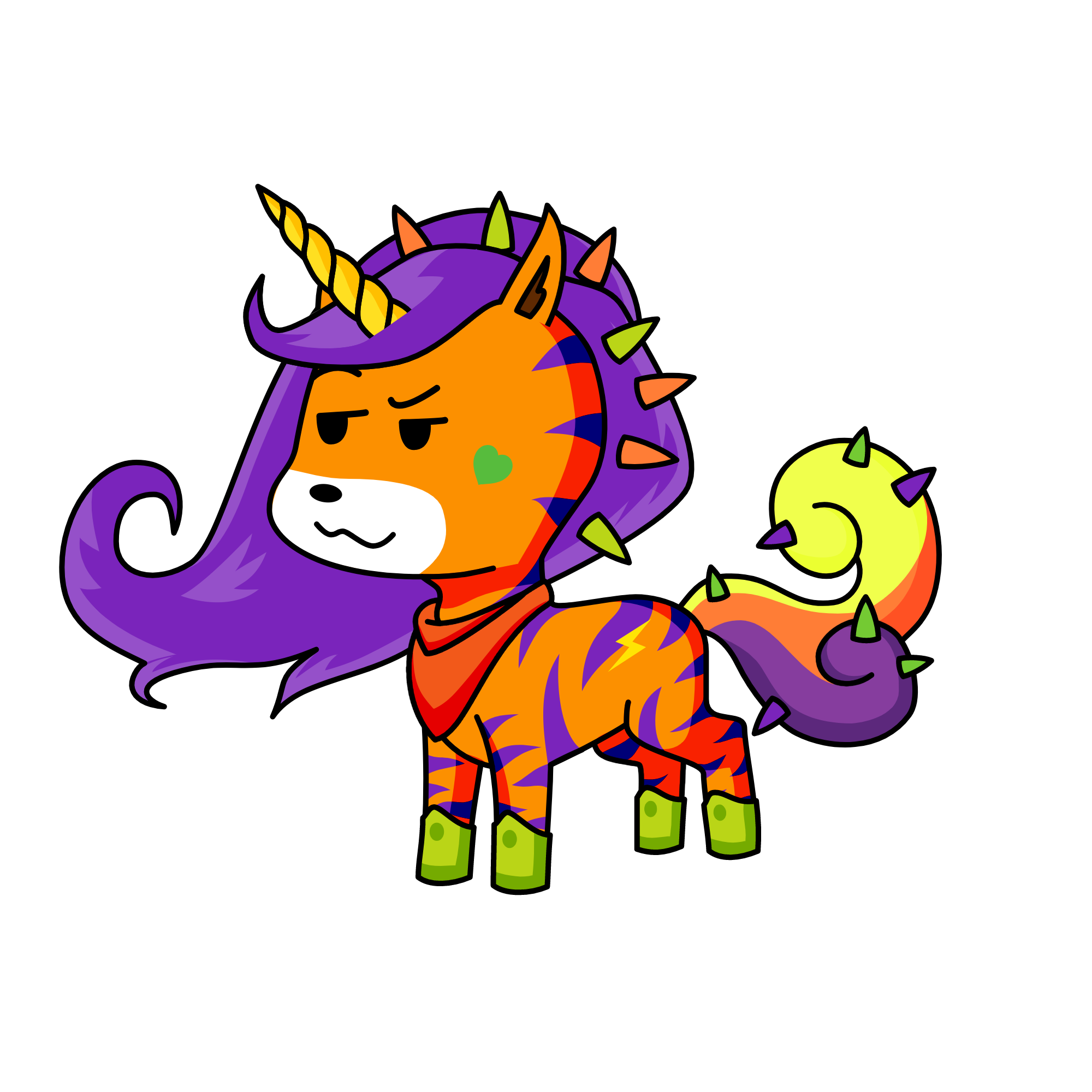 queen, the unicorn