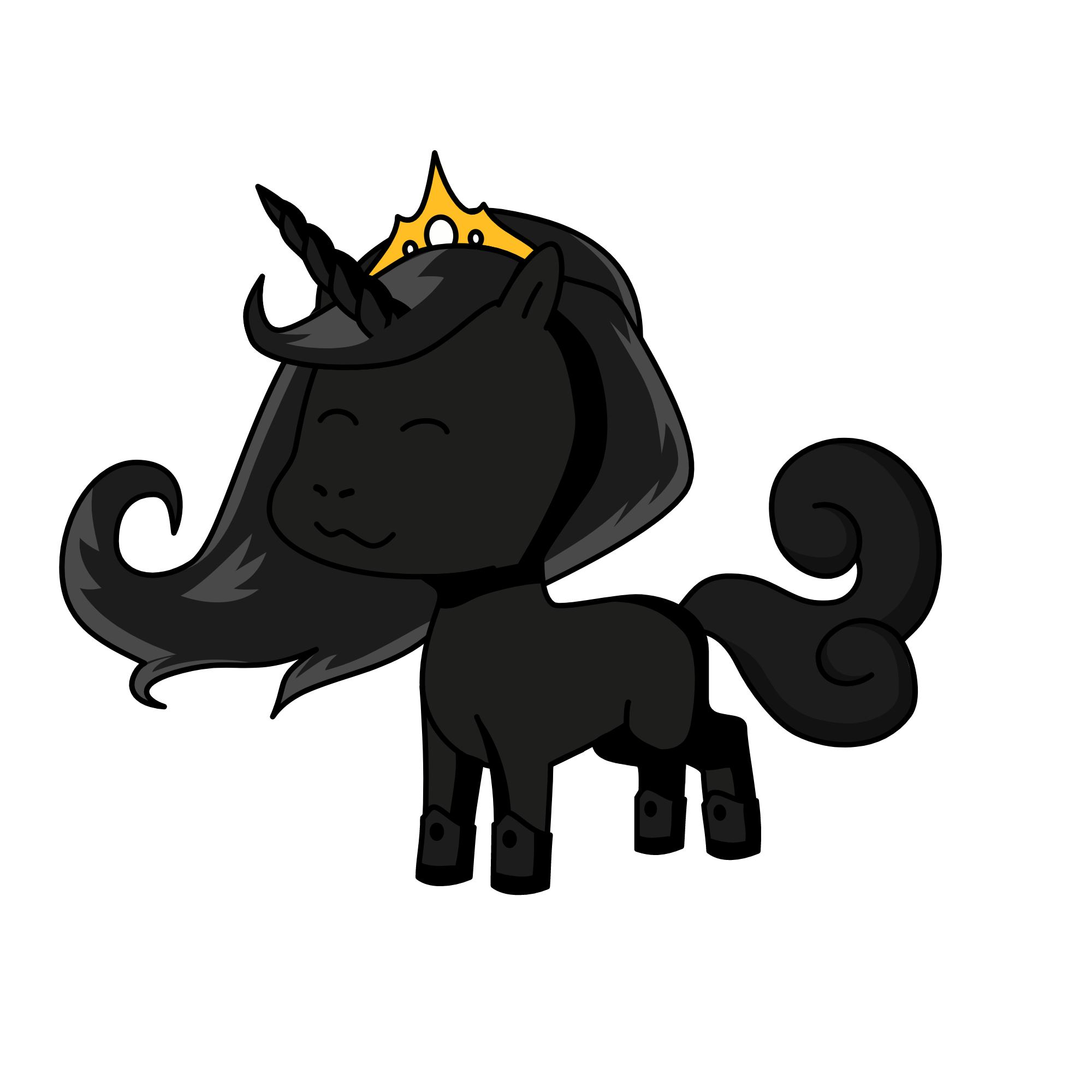Shadowstar, the unicorn