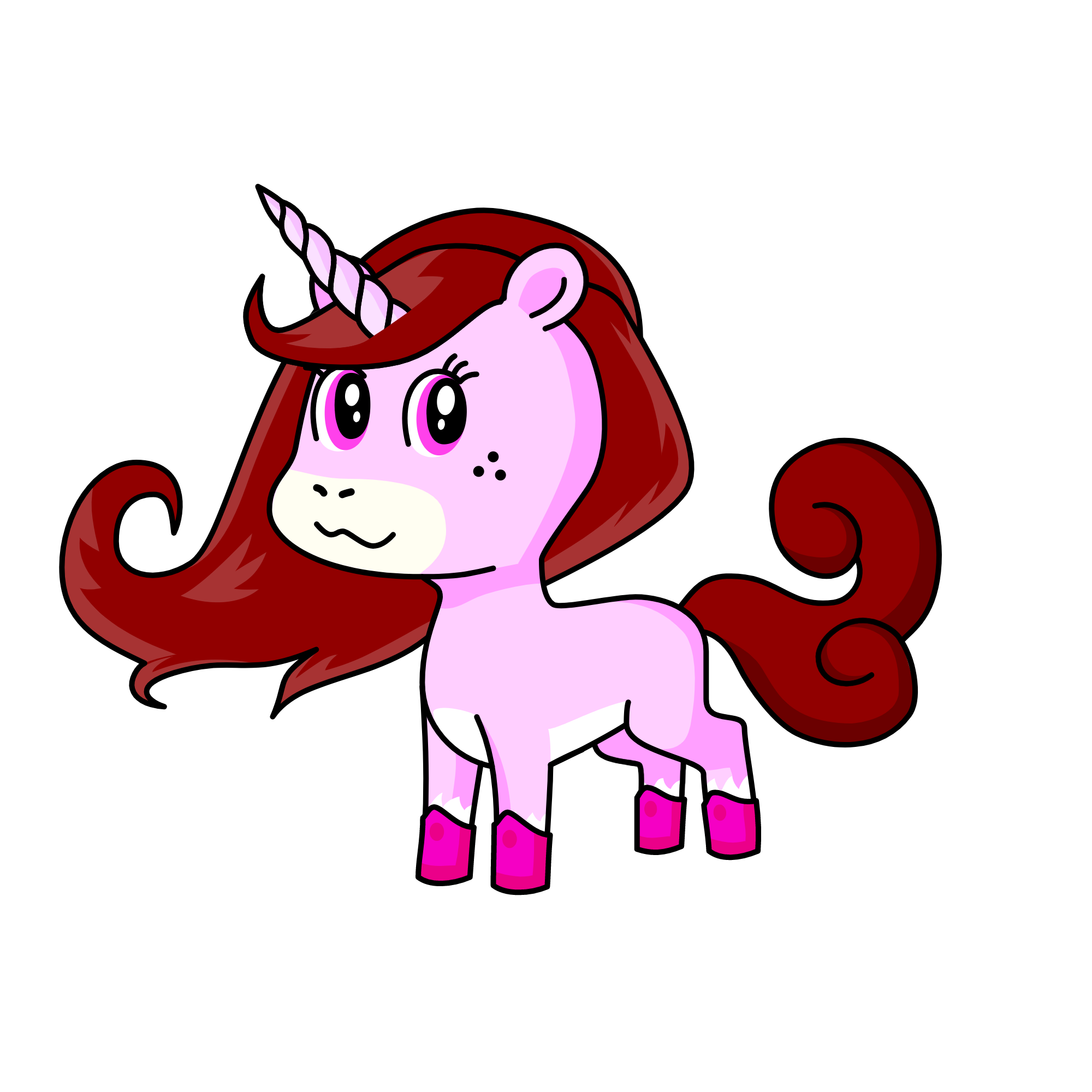 Shimmer, the unicorn