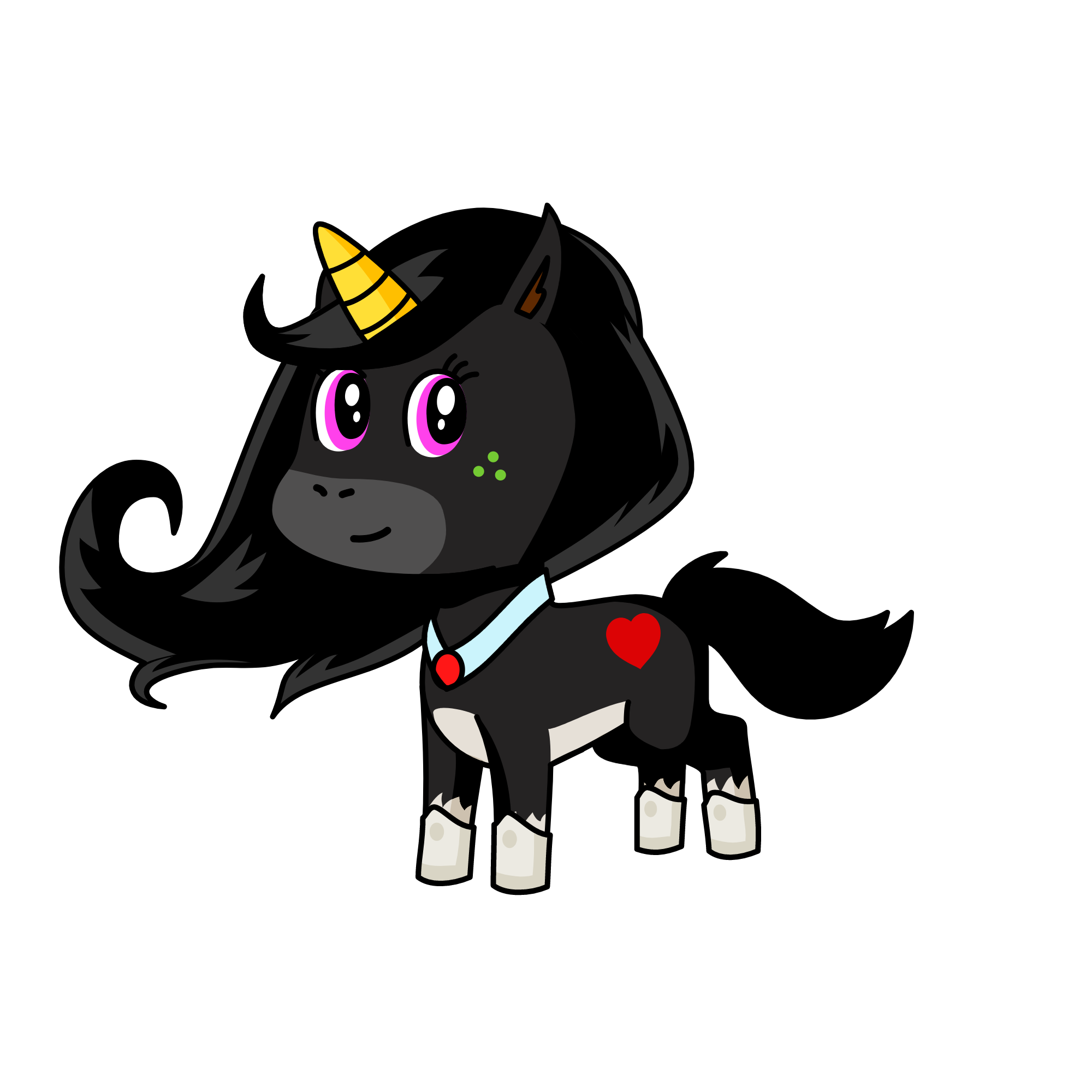 SEXY SHOWODW, the unicorn