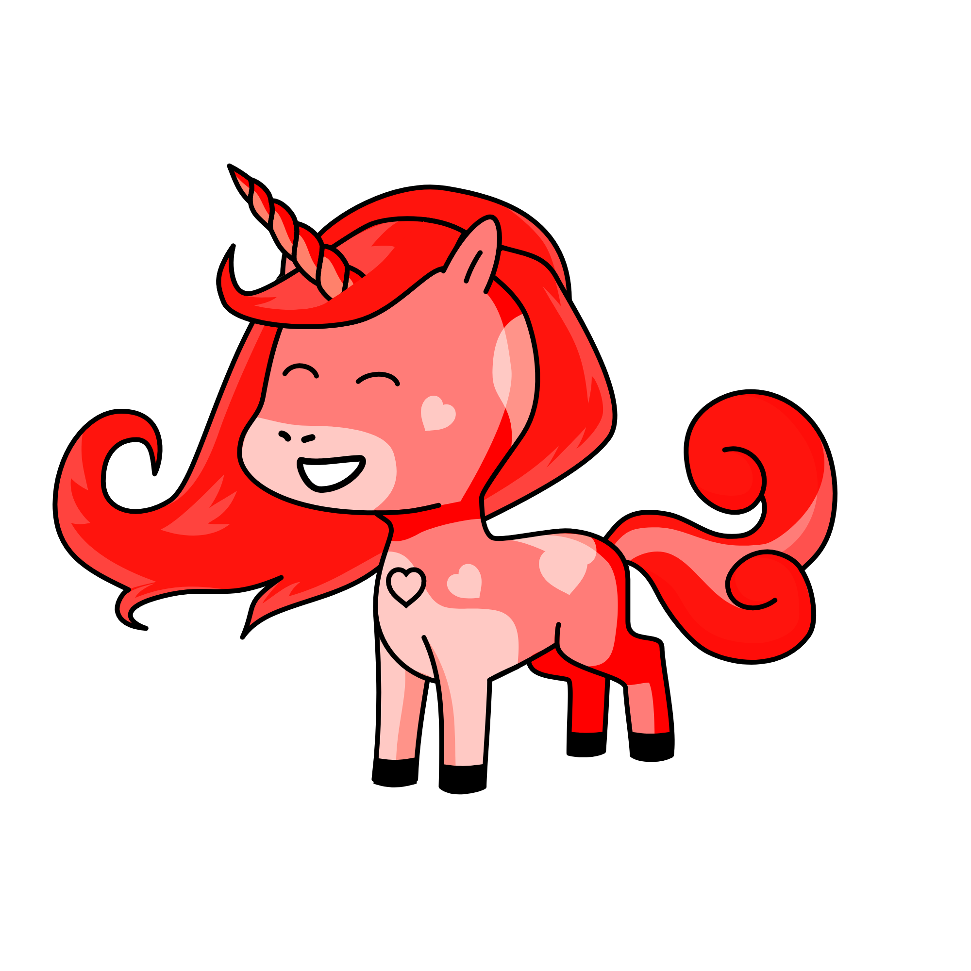 violet, the unicorn
