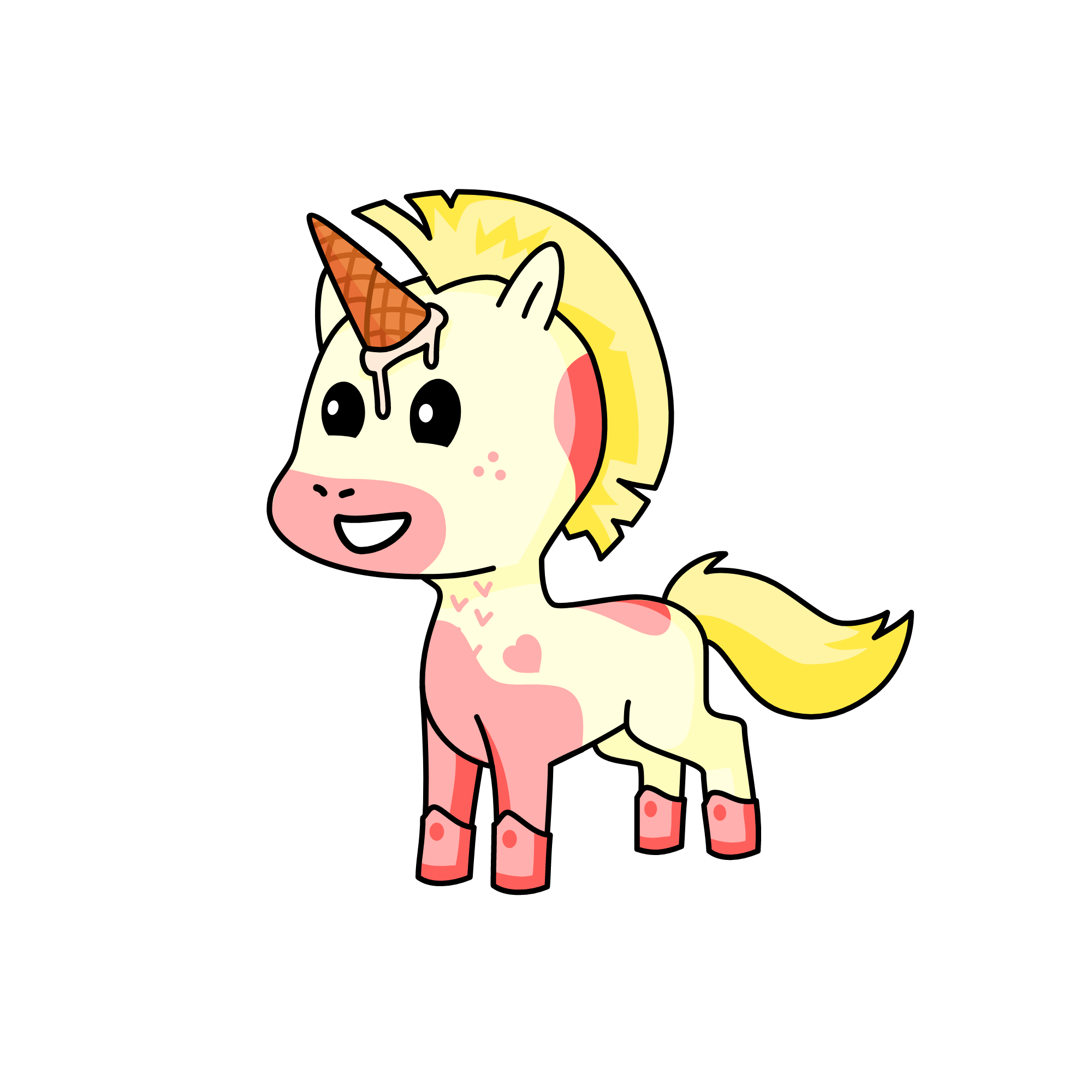 Sprinkles, the unicorn