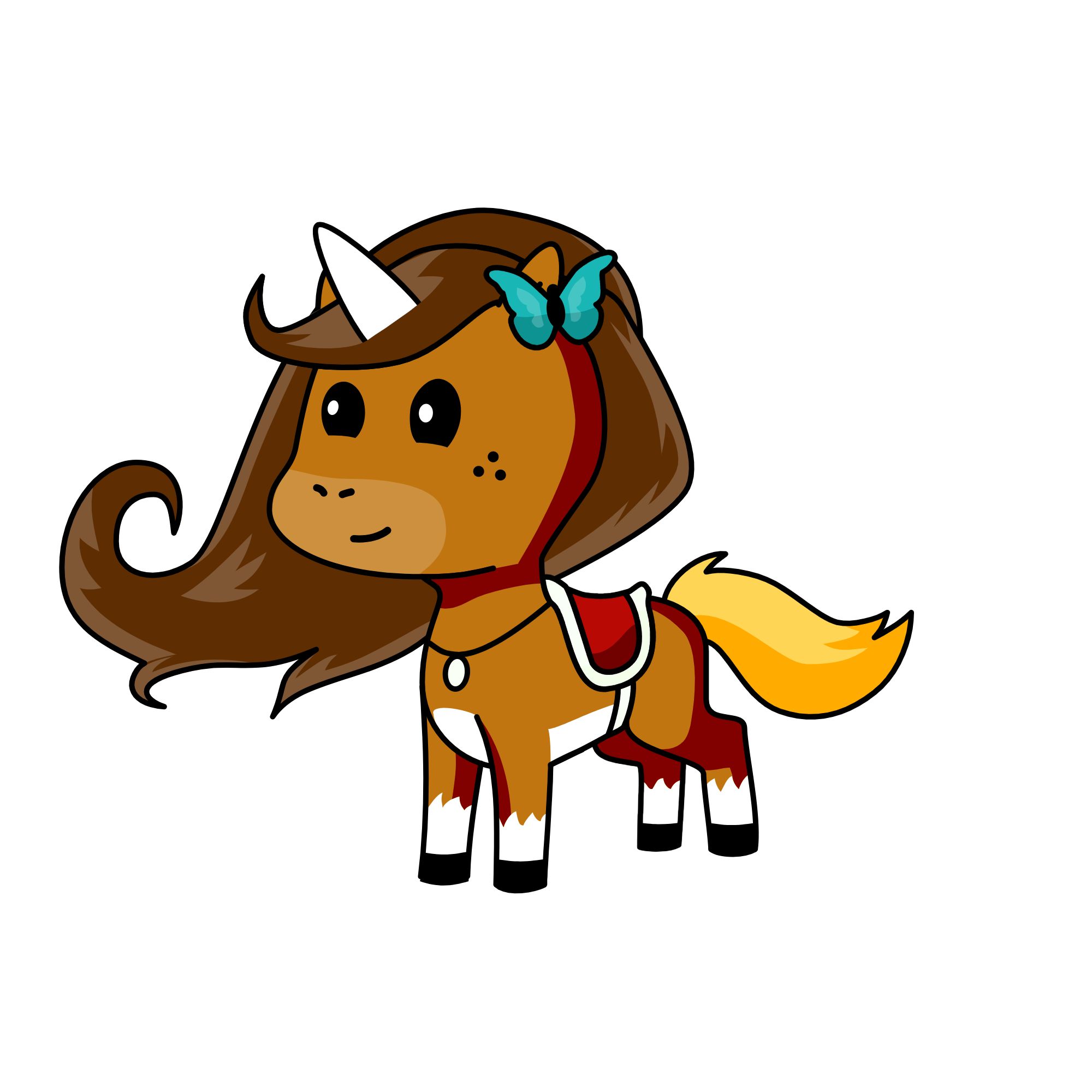 Amelia, the unicorn