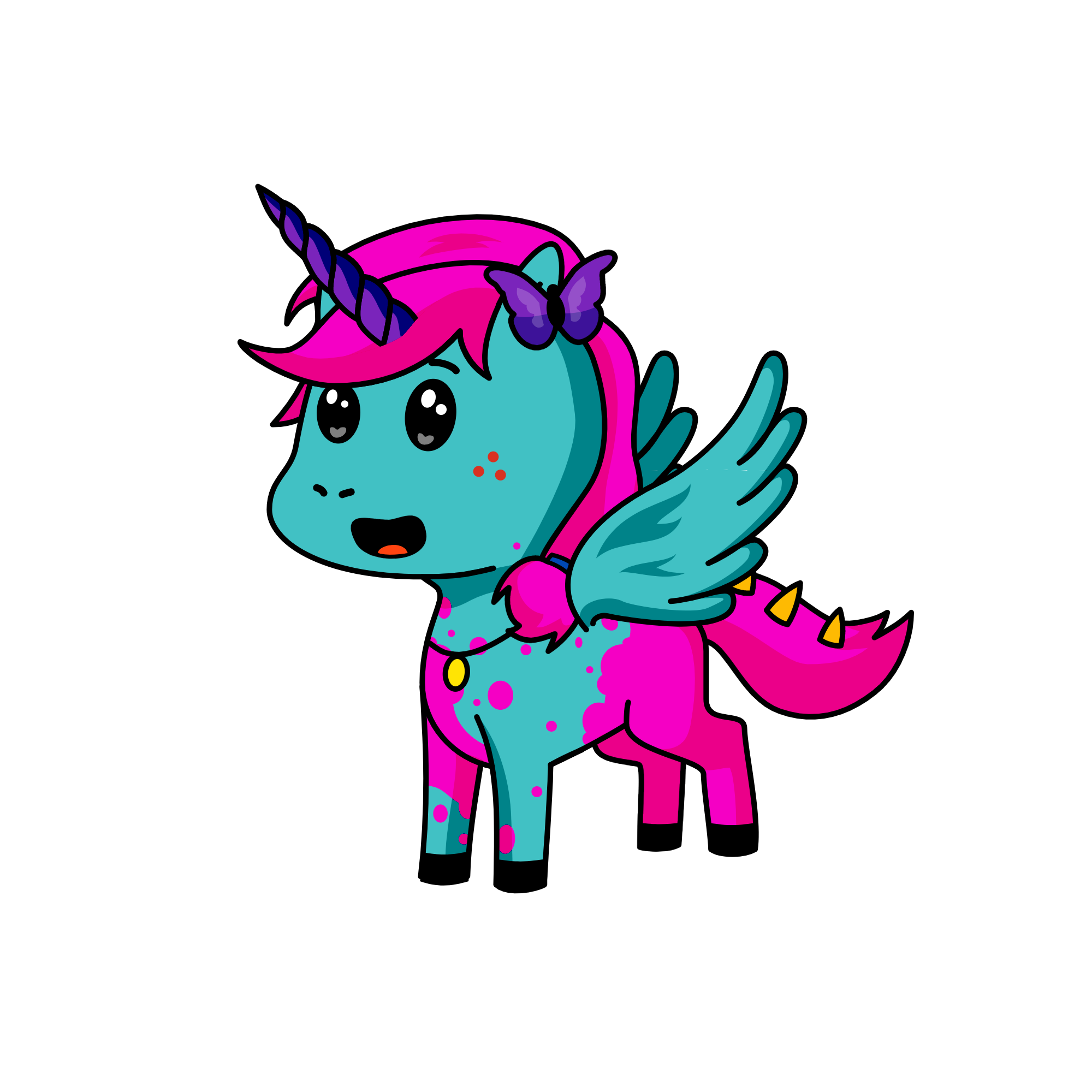 spiral, the unicorn