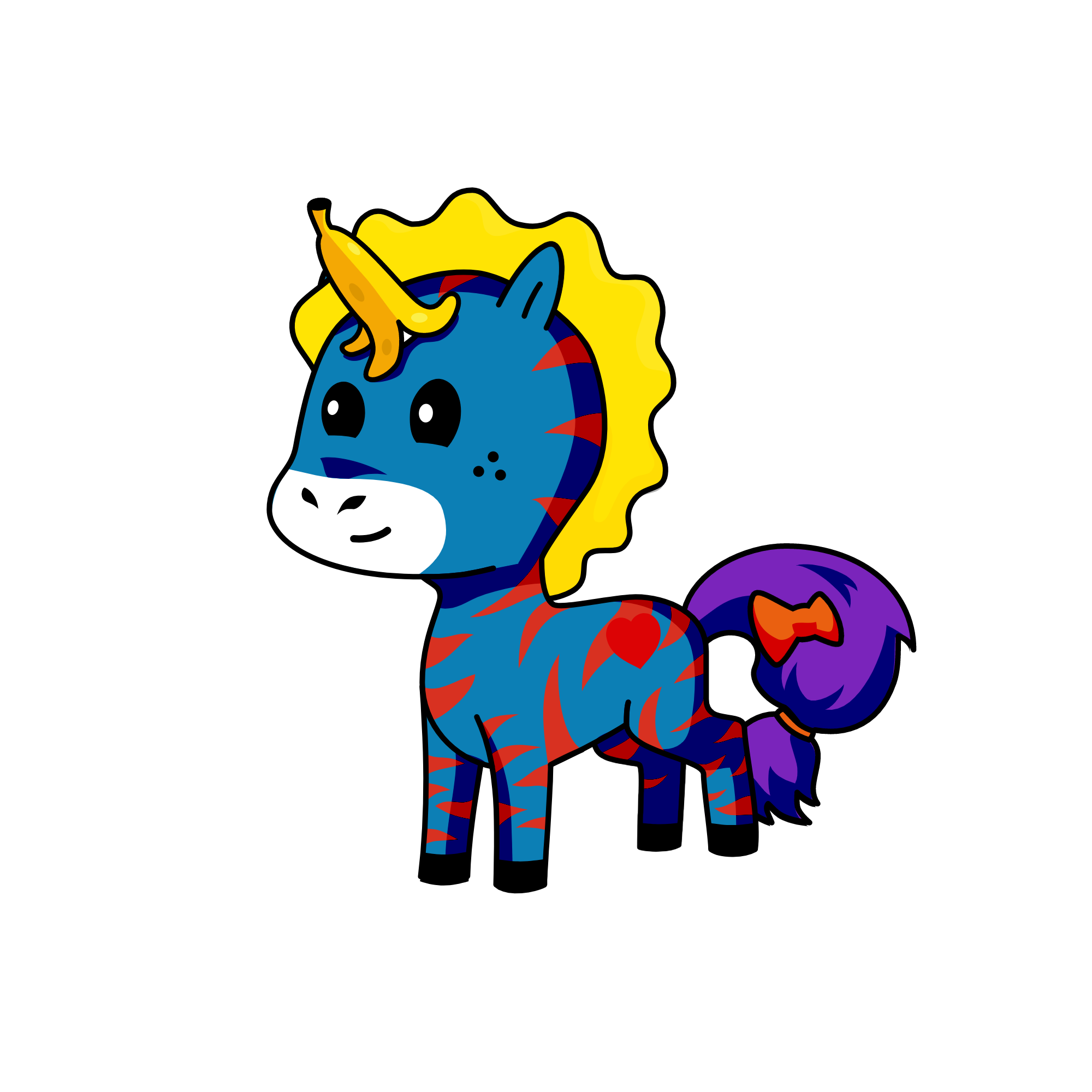 banana, the unicorn