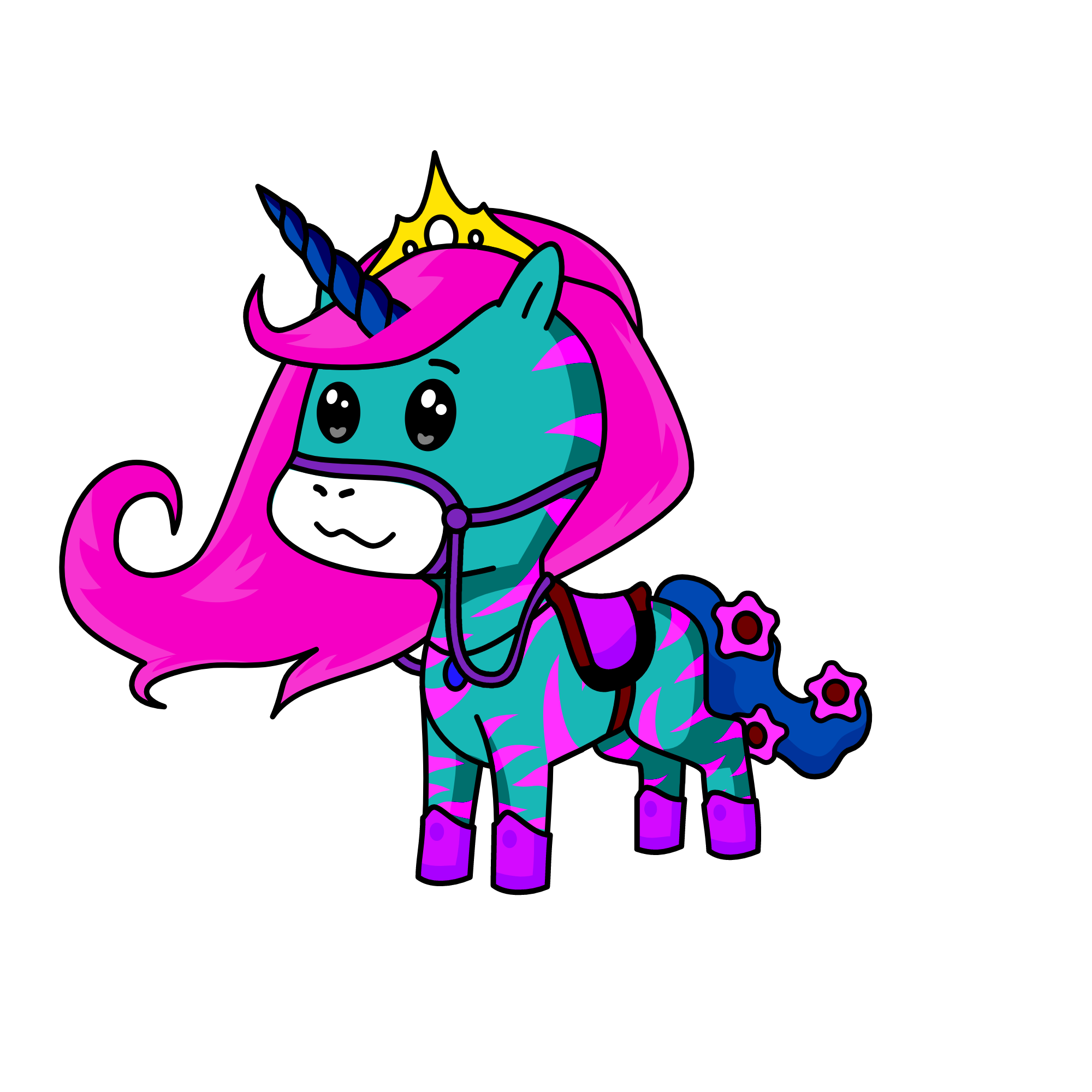 Honey, the unicorn