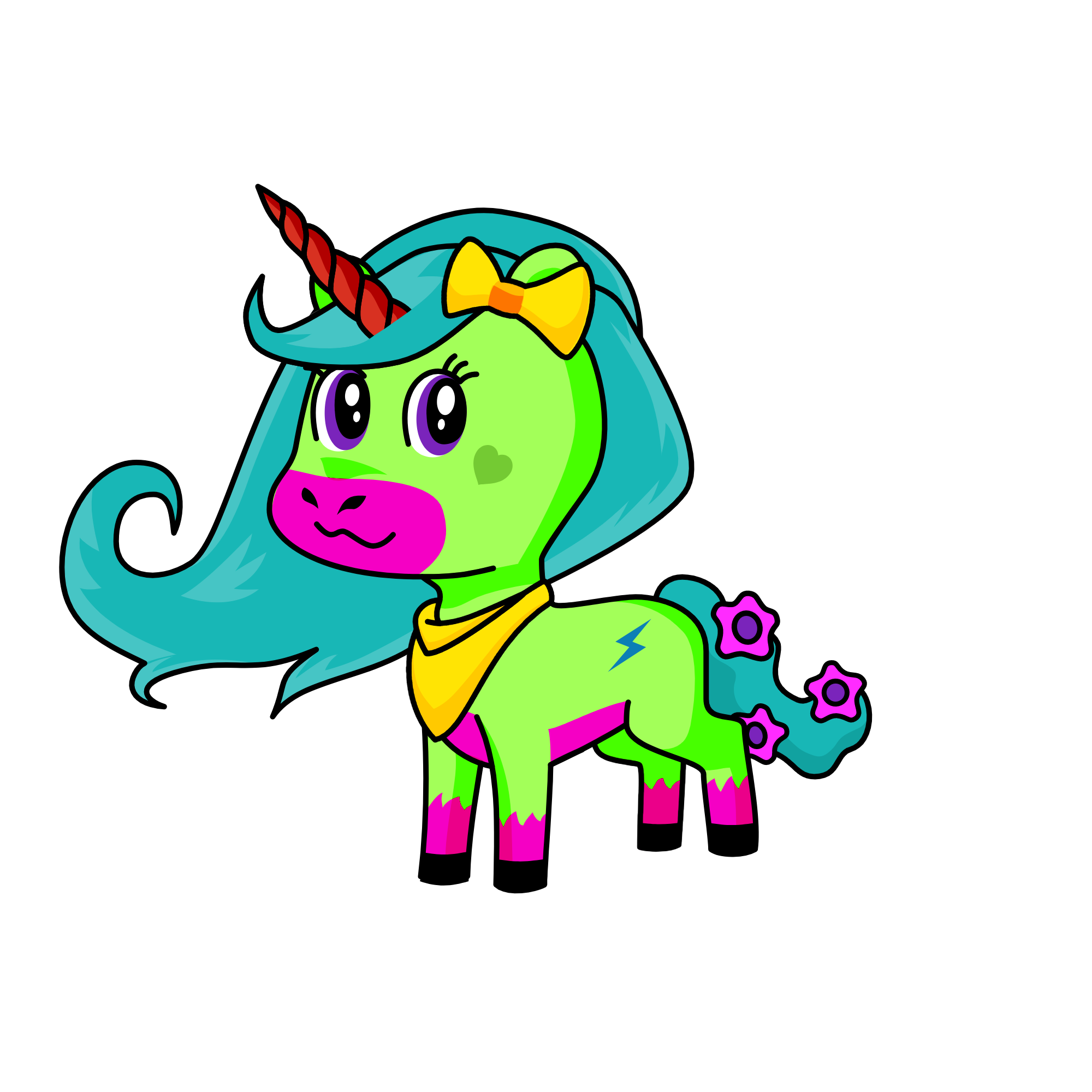 ELLEY, the unicorn