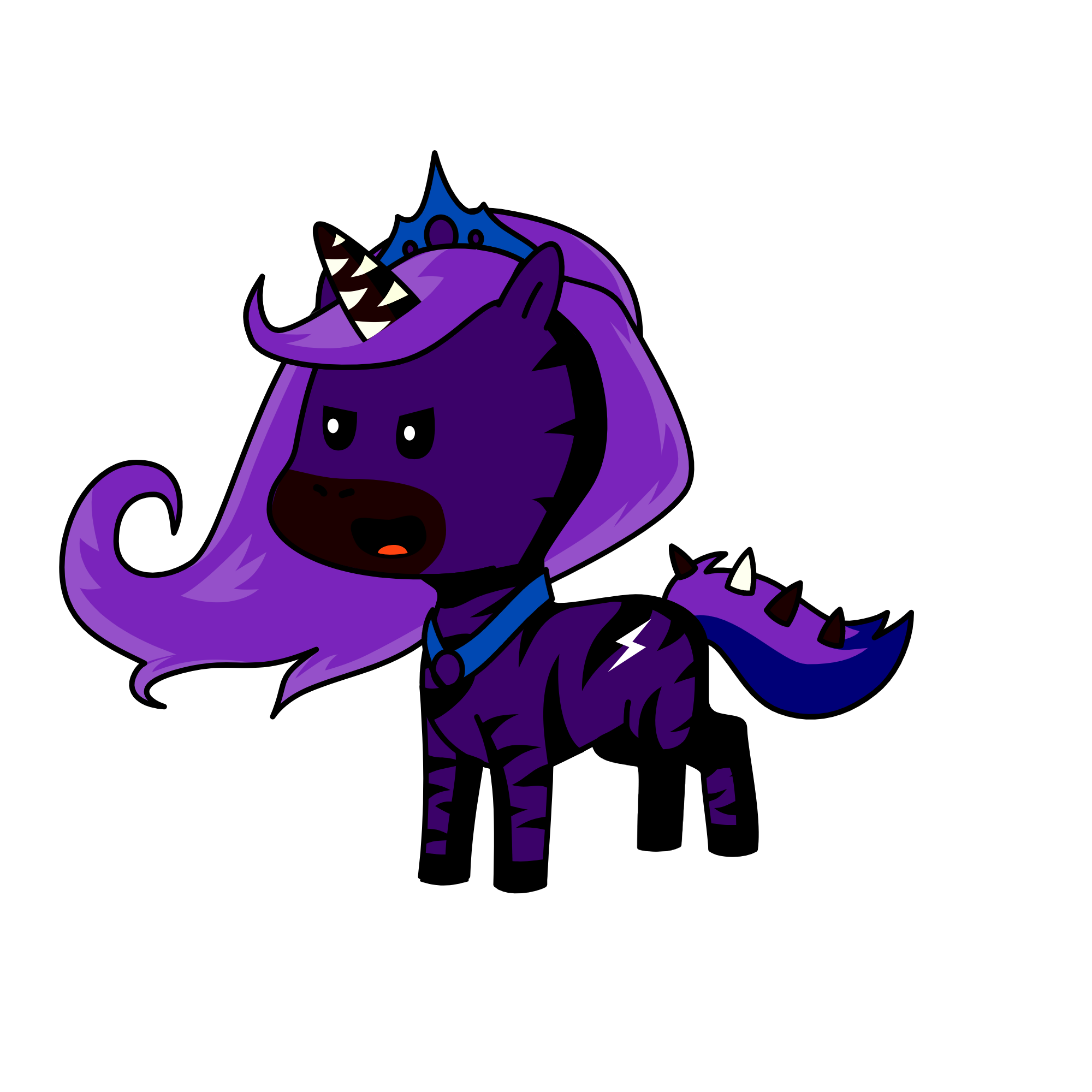 Queen, the unicorn