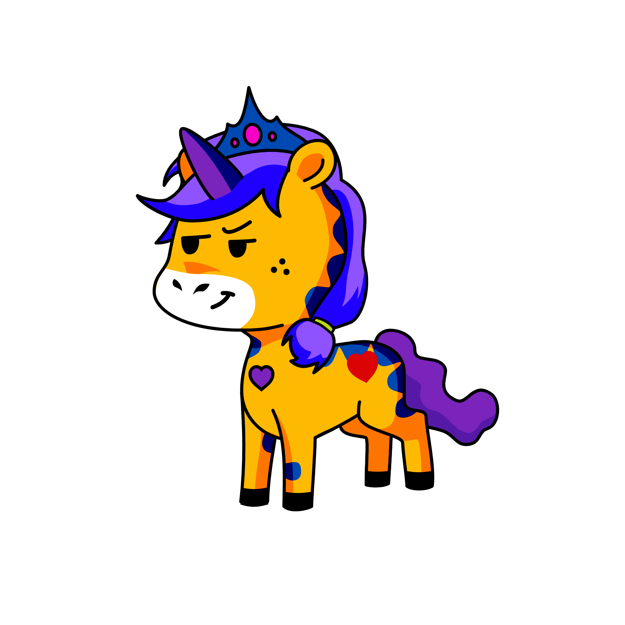 Prince, the unicorn