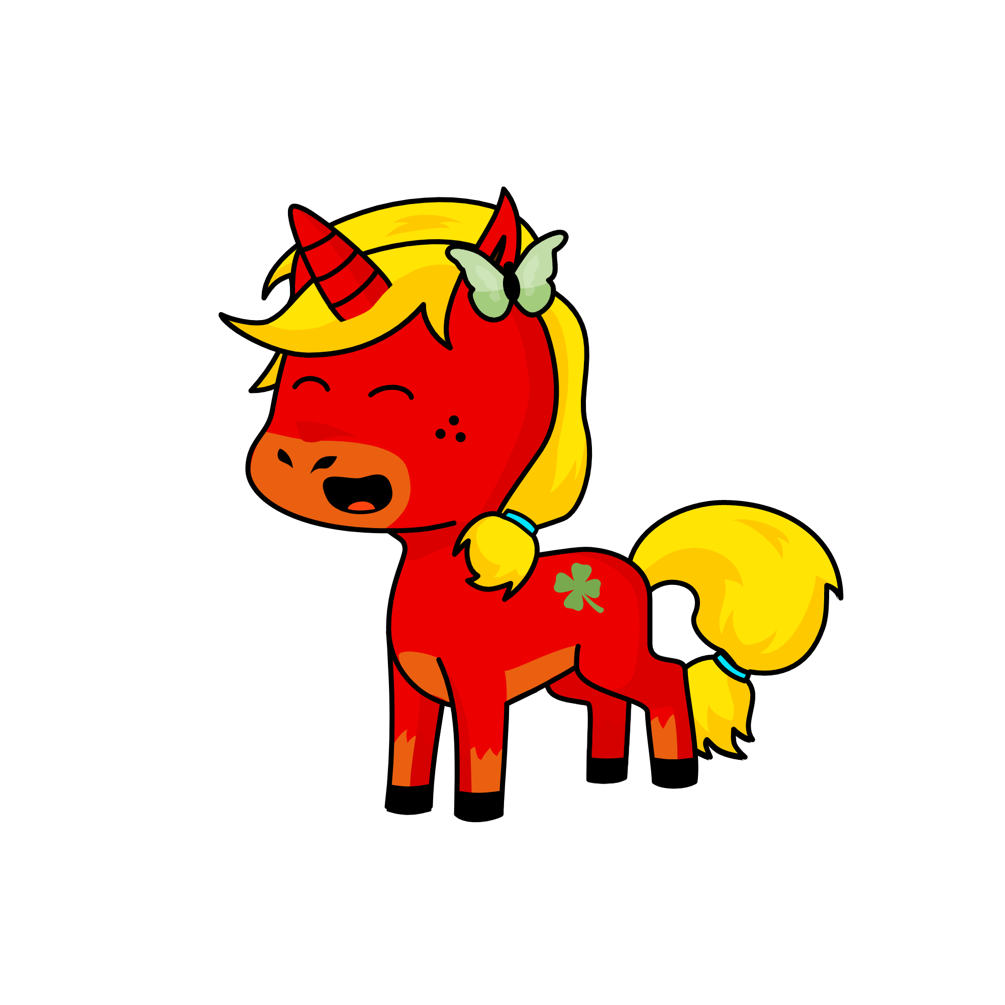 Apple Blossom, the unicorn
