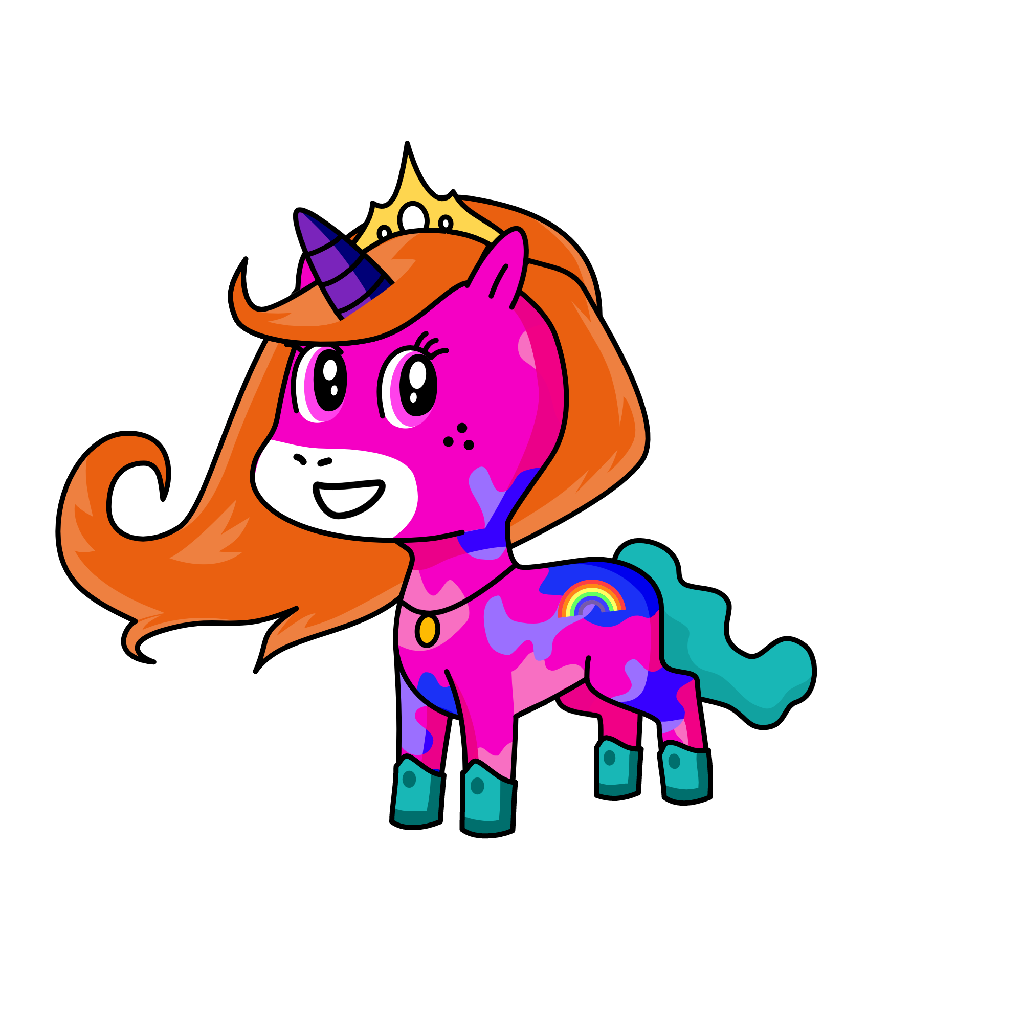 queen lia (mother of lia), the unicorn