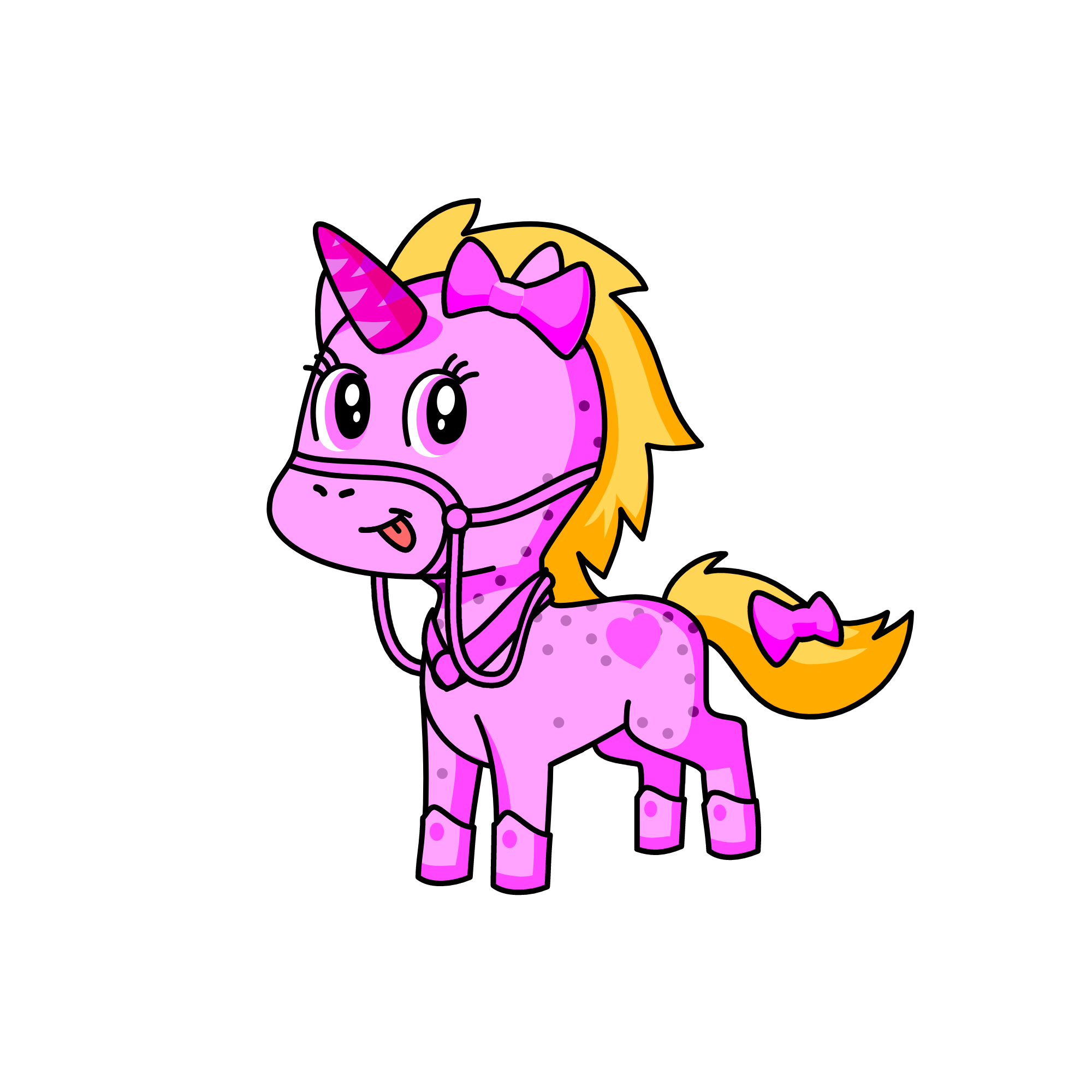 Snowy, the unicorn
