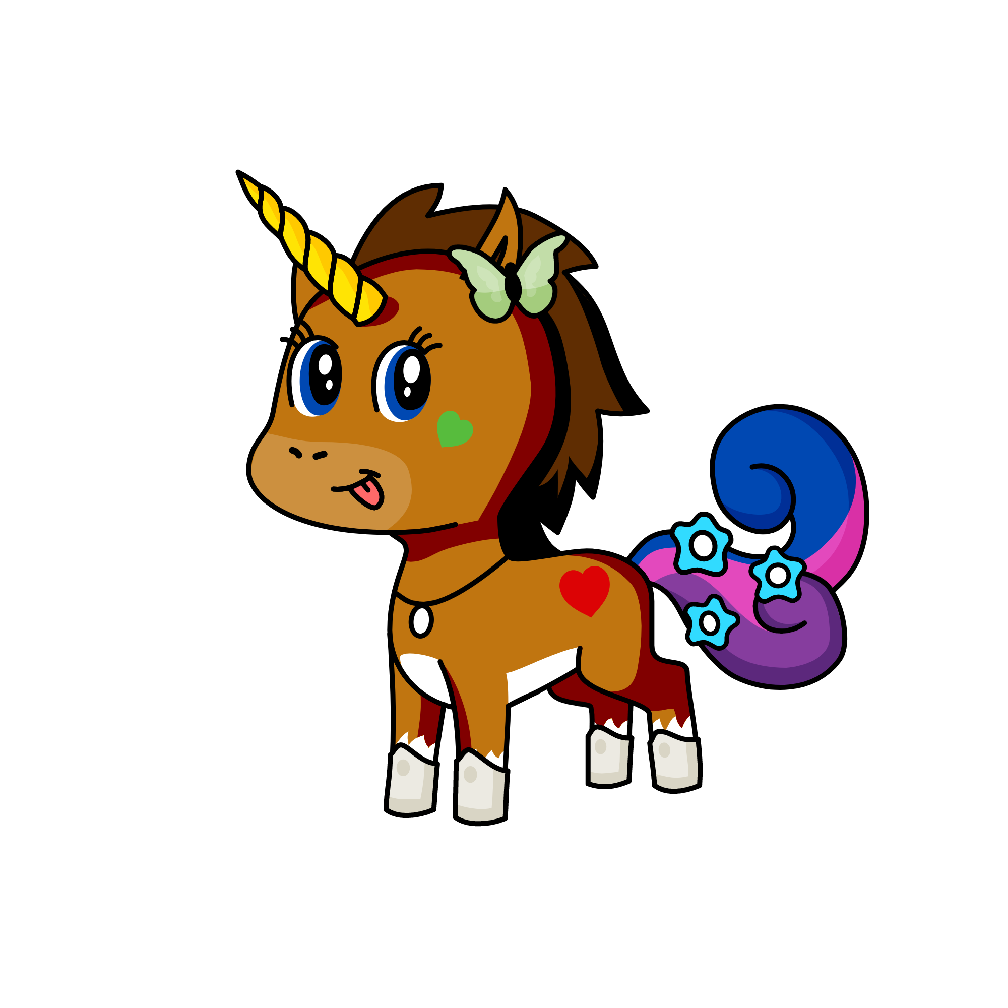luna, the unicorn