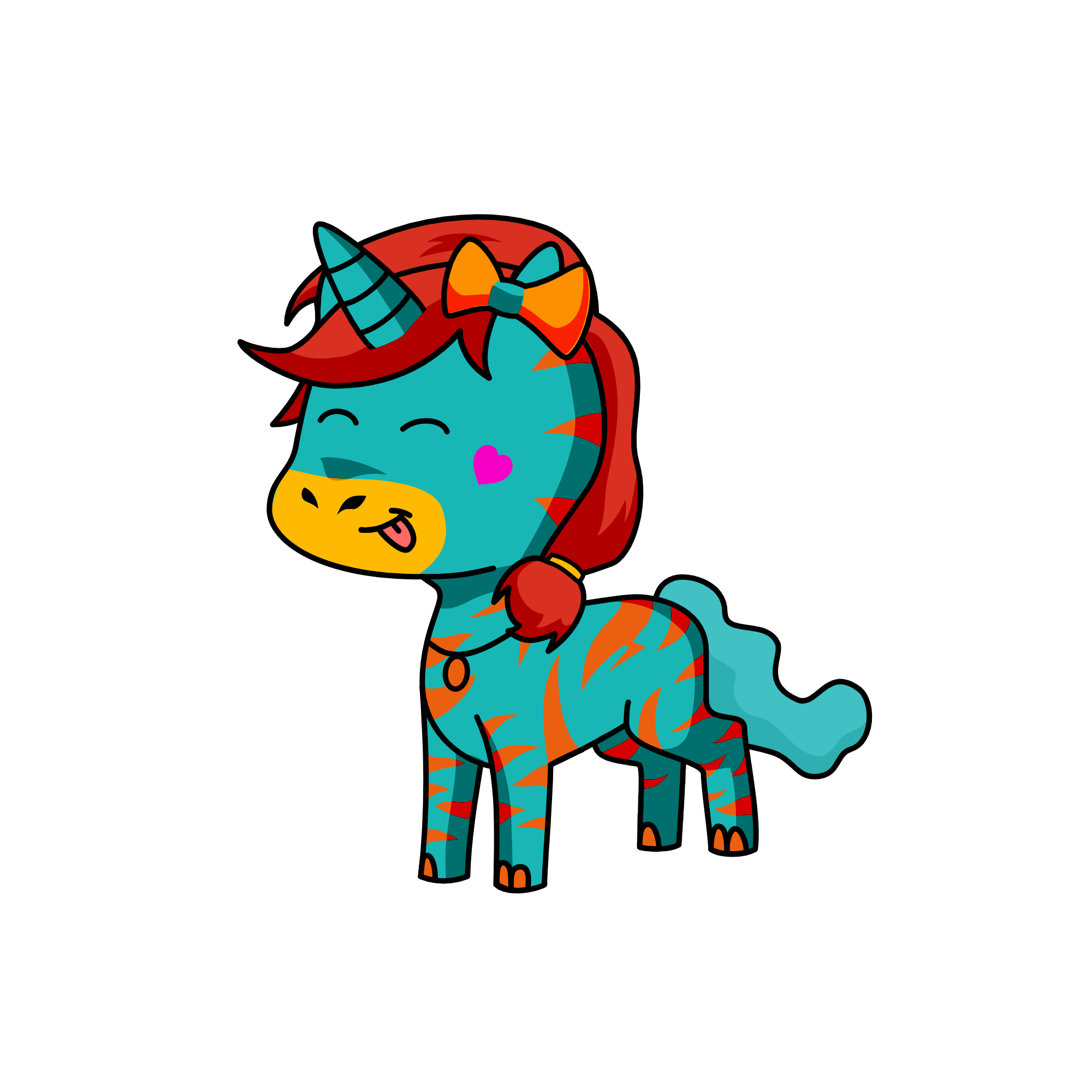 Wolfie, the unicorn