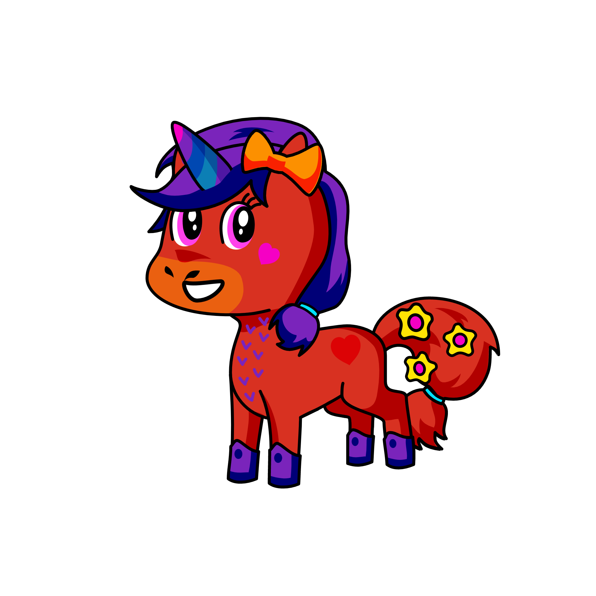 Claire, the unicorn