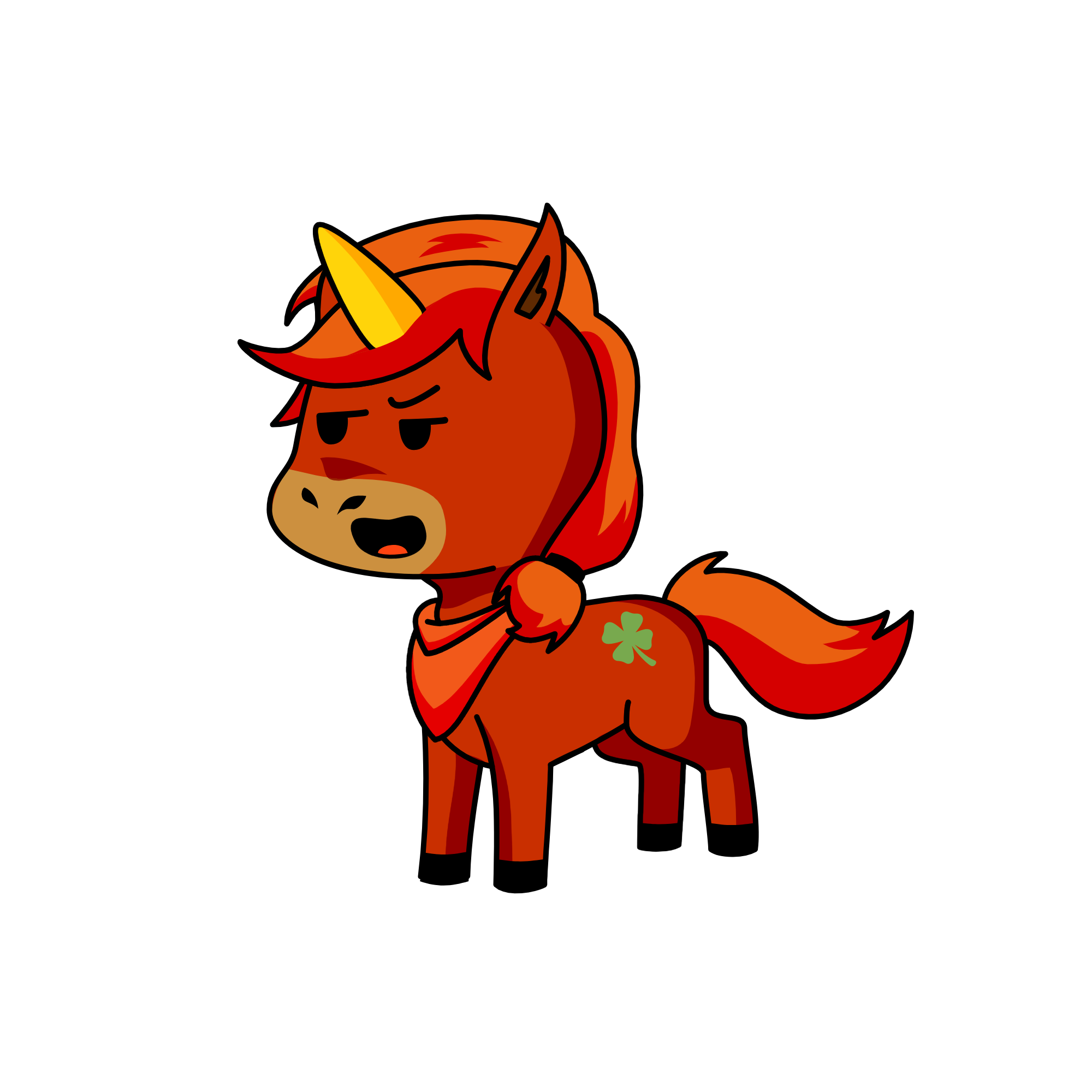 David, the unicorn