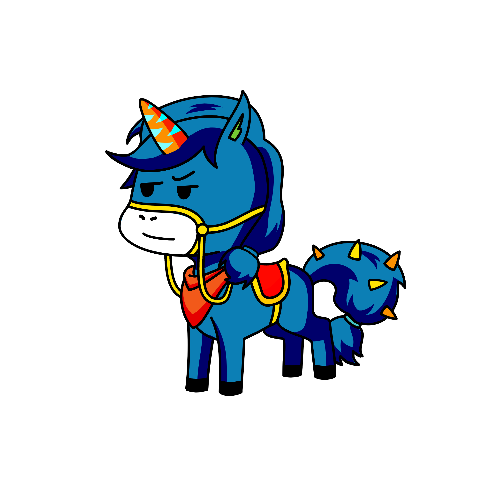 Runner, the unicorn