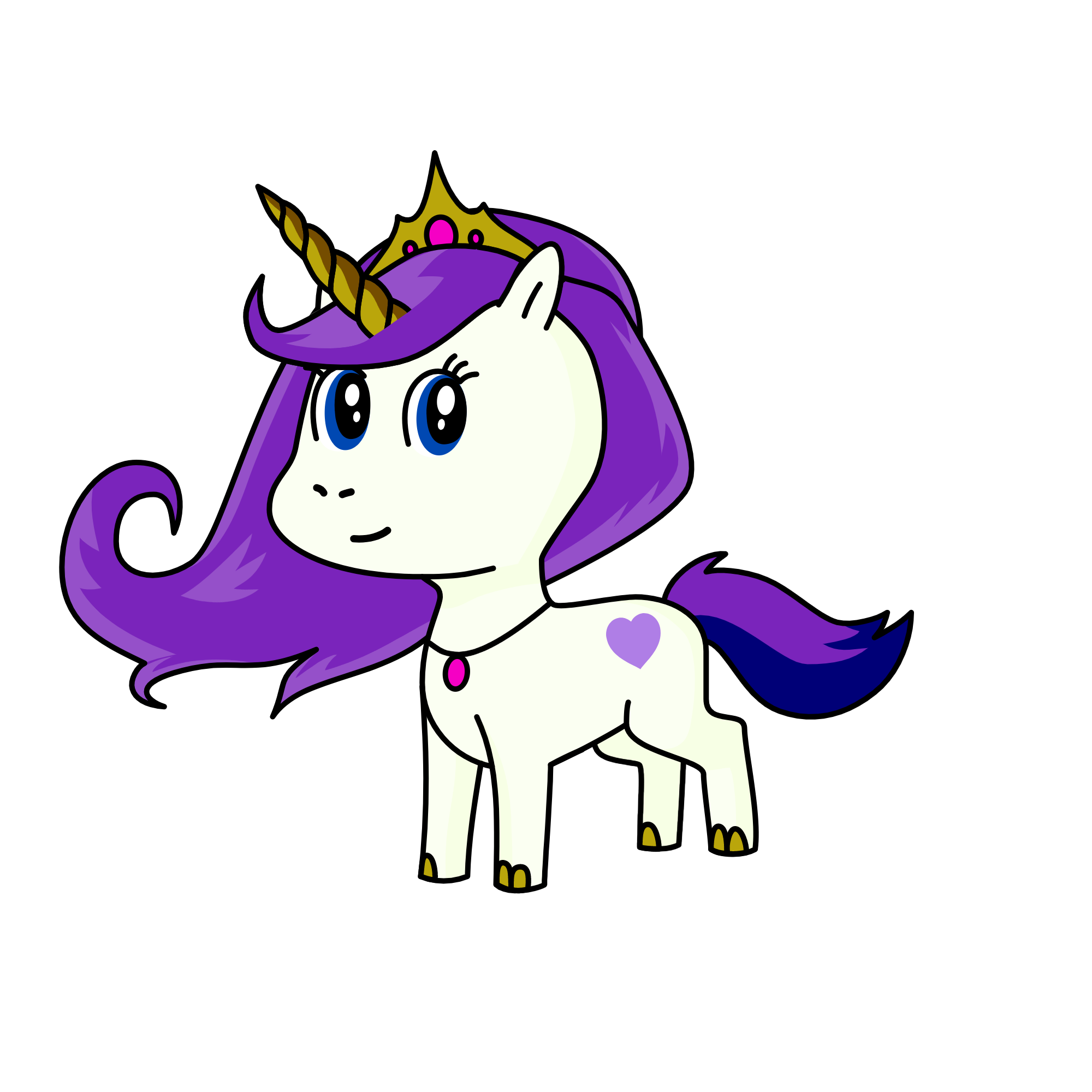 Queyn, the unicorn