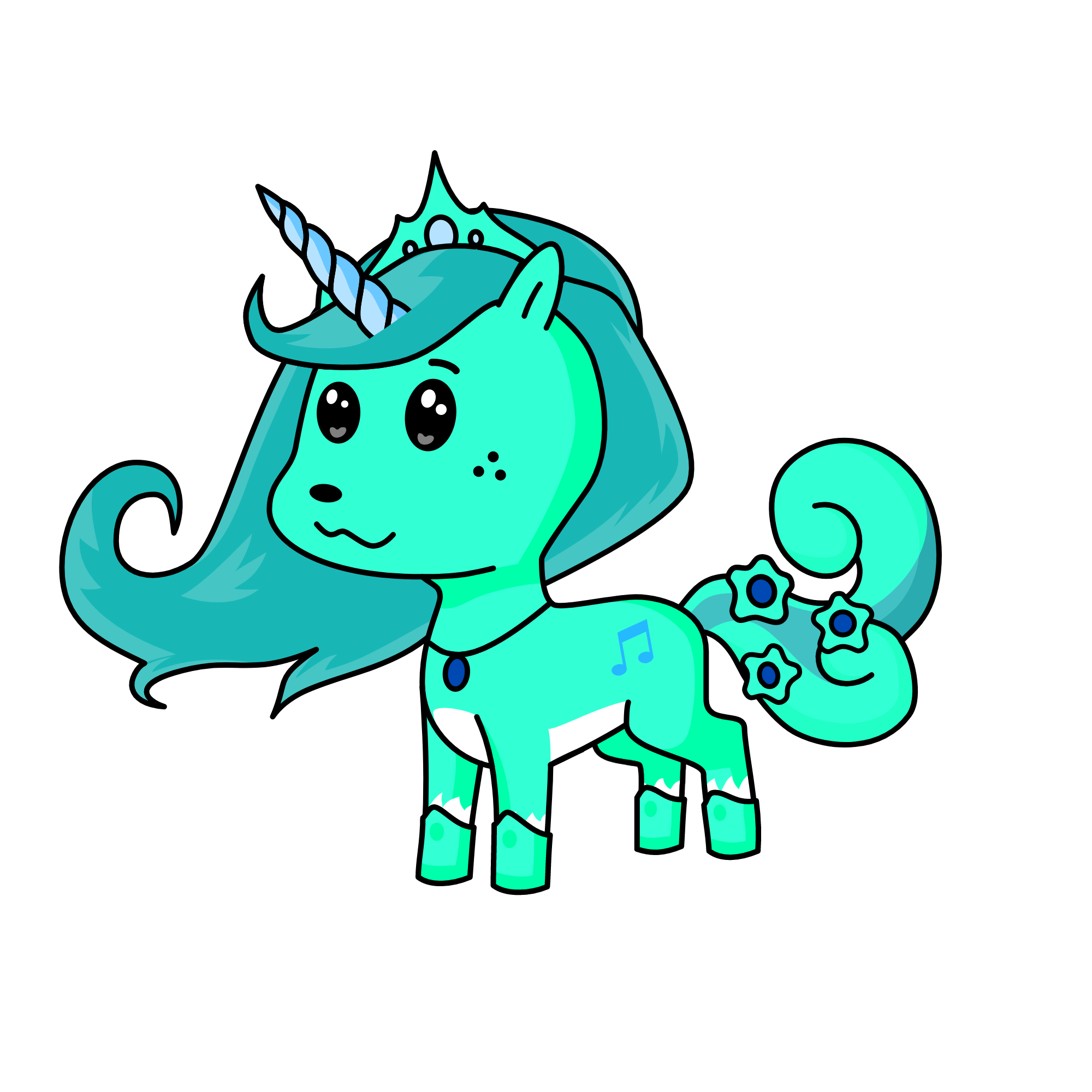moli, the unicorn