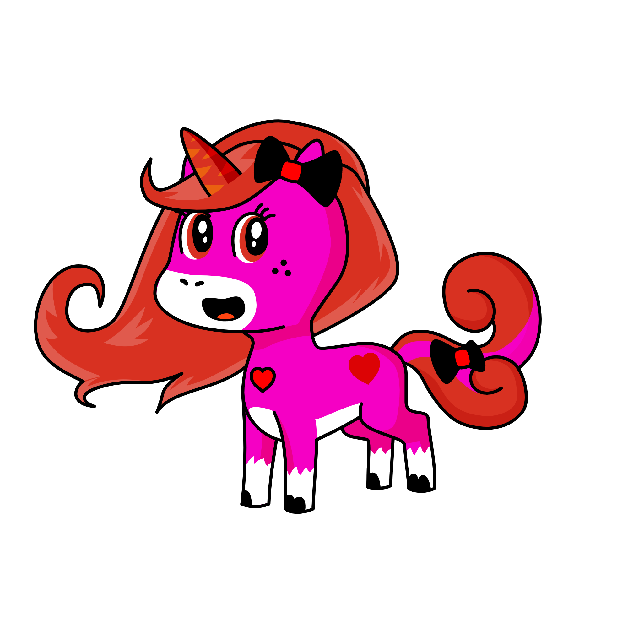 valentine, the unicorn
