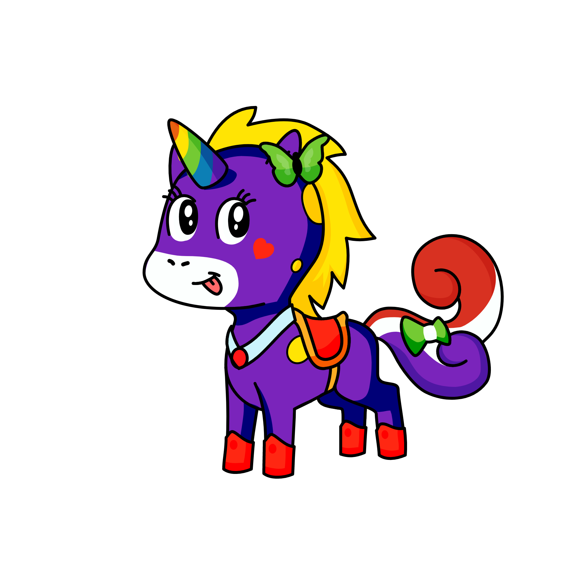 Dovey, the unicorn