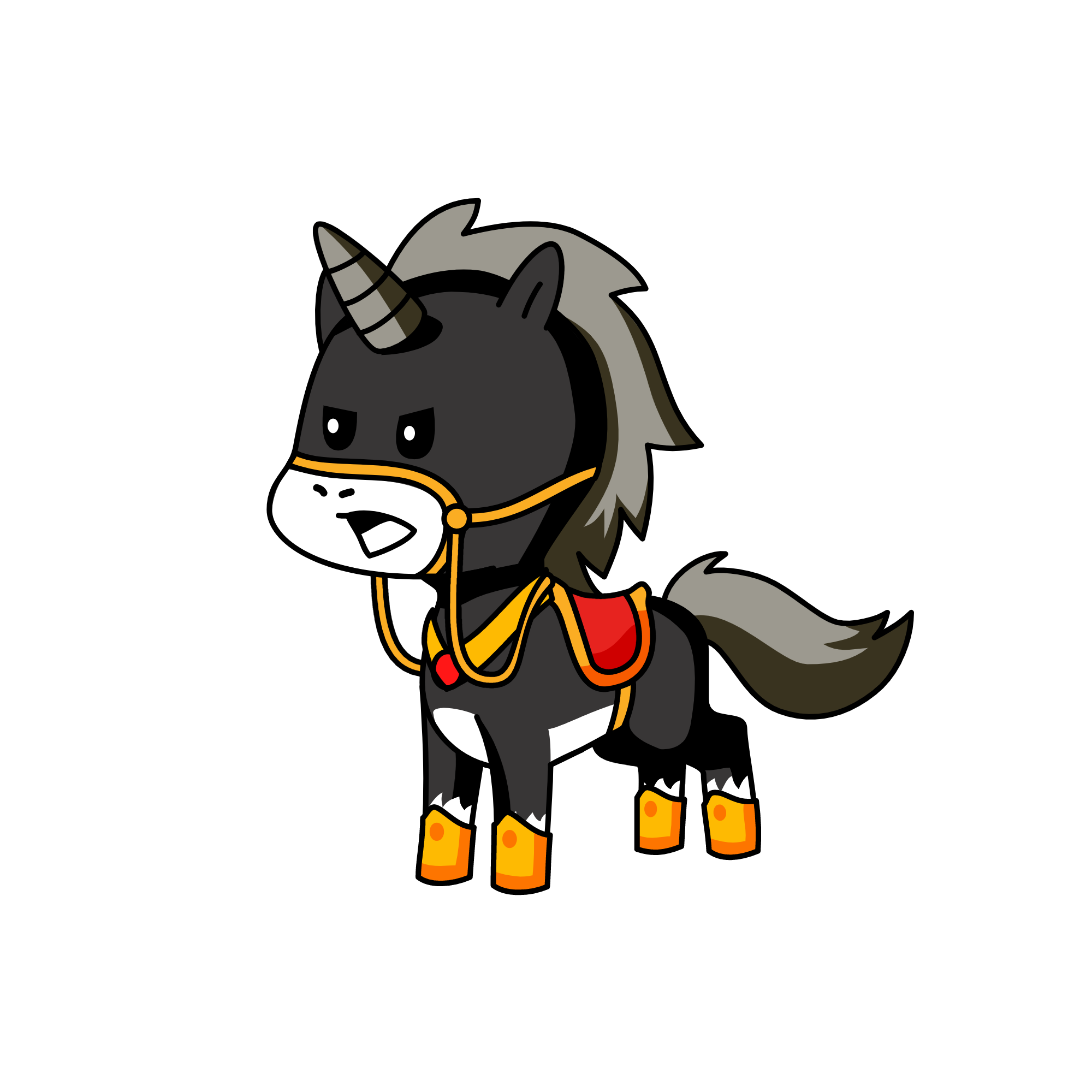 Brydl, the unicorn
