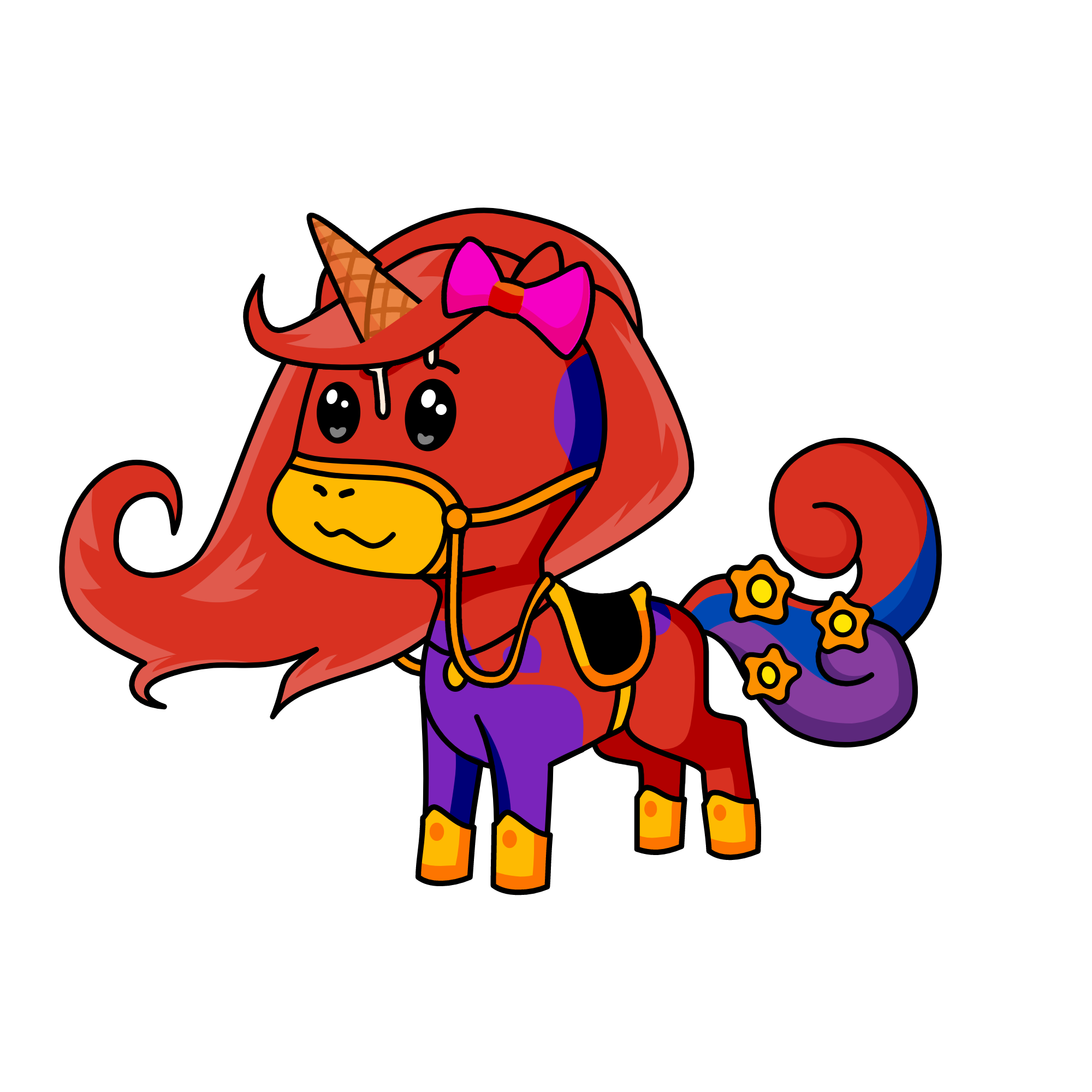 Lovely, the unicorn