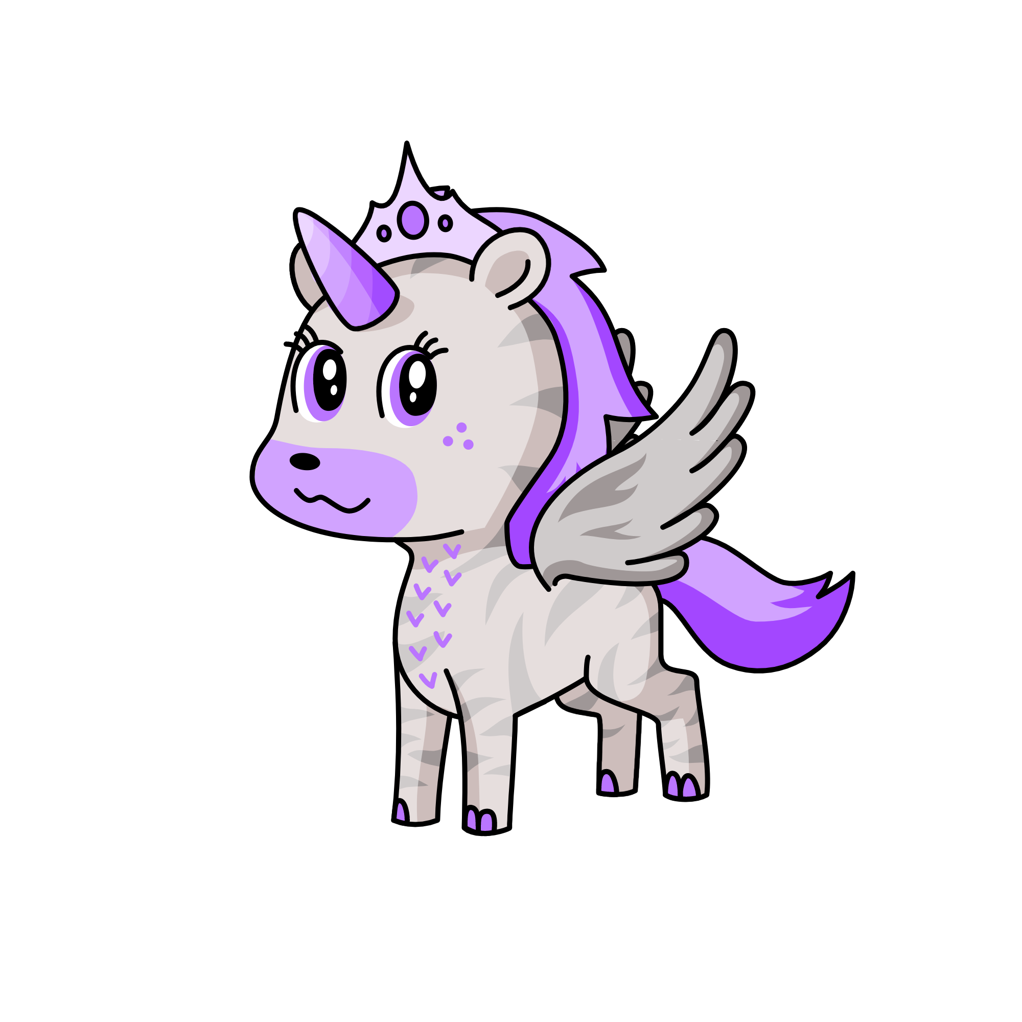 ZebraSky, the unicorn