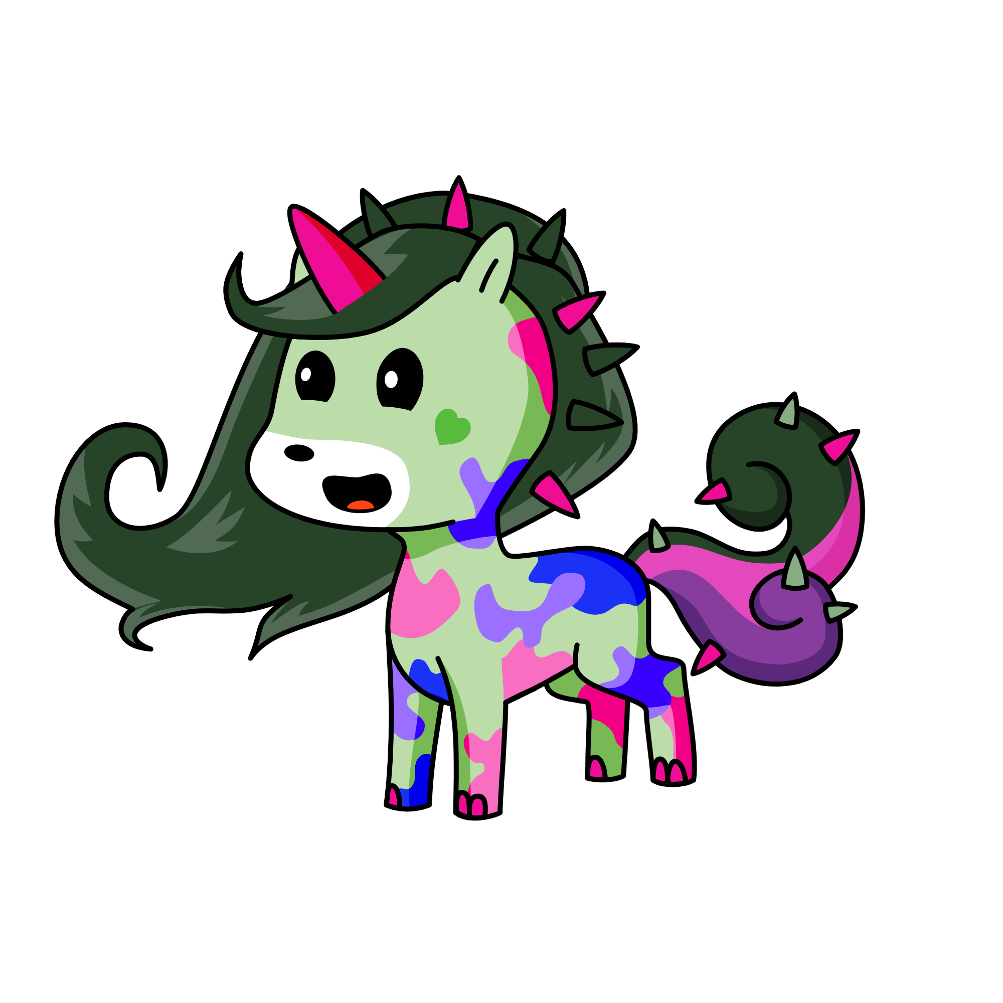 34567, the unicorn