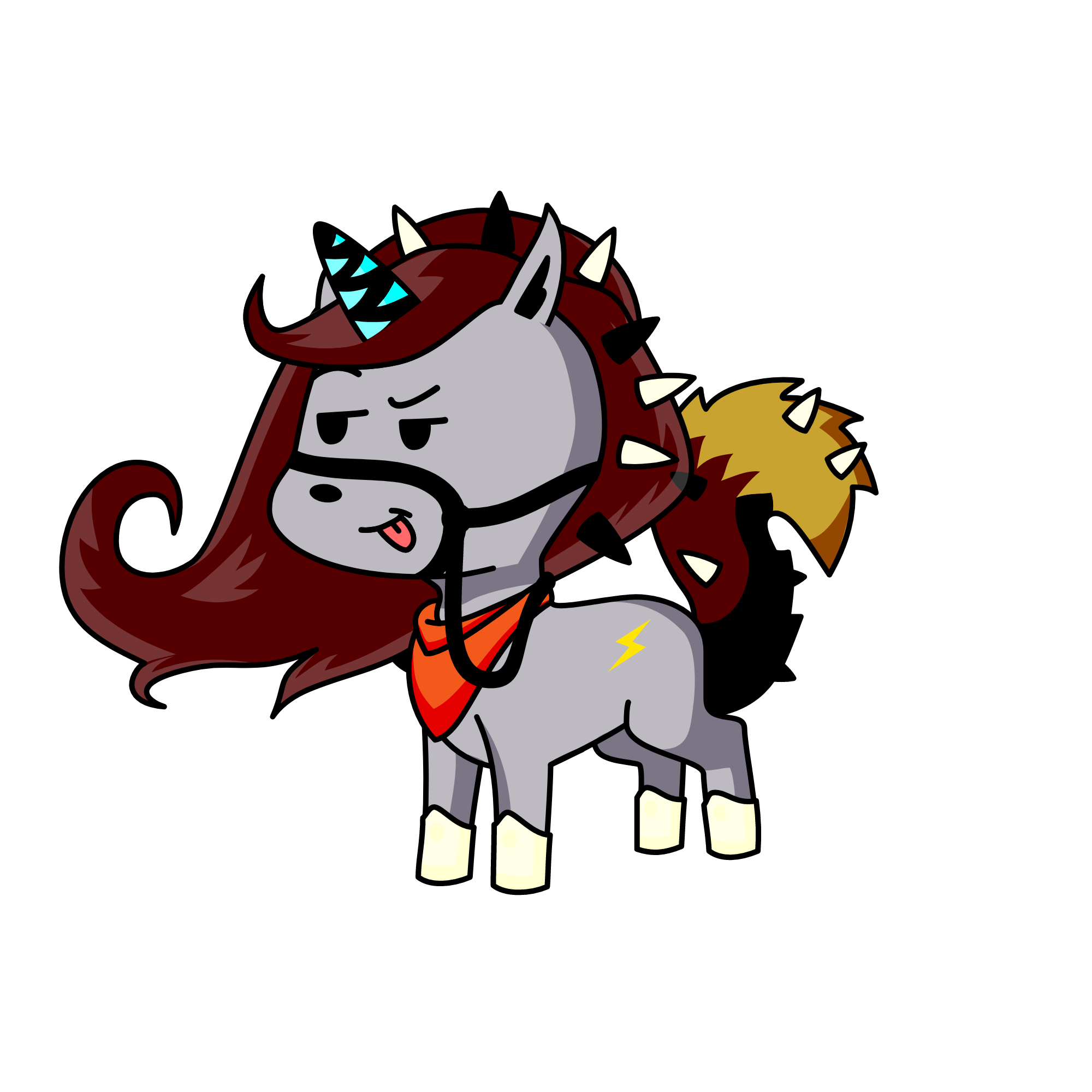 Огня, the unicorn