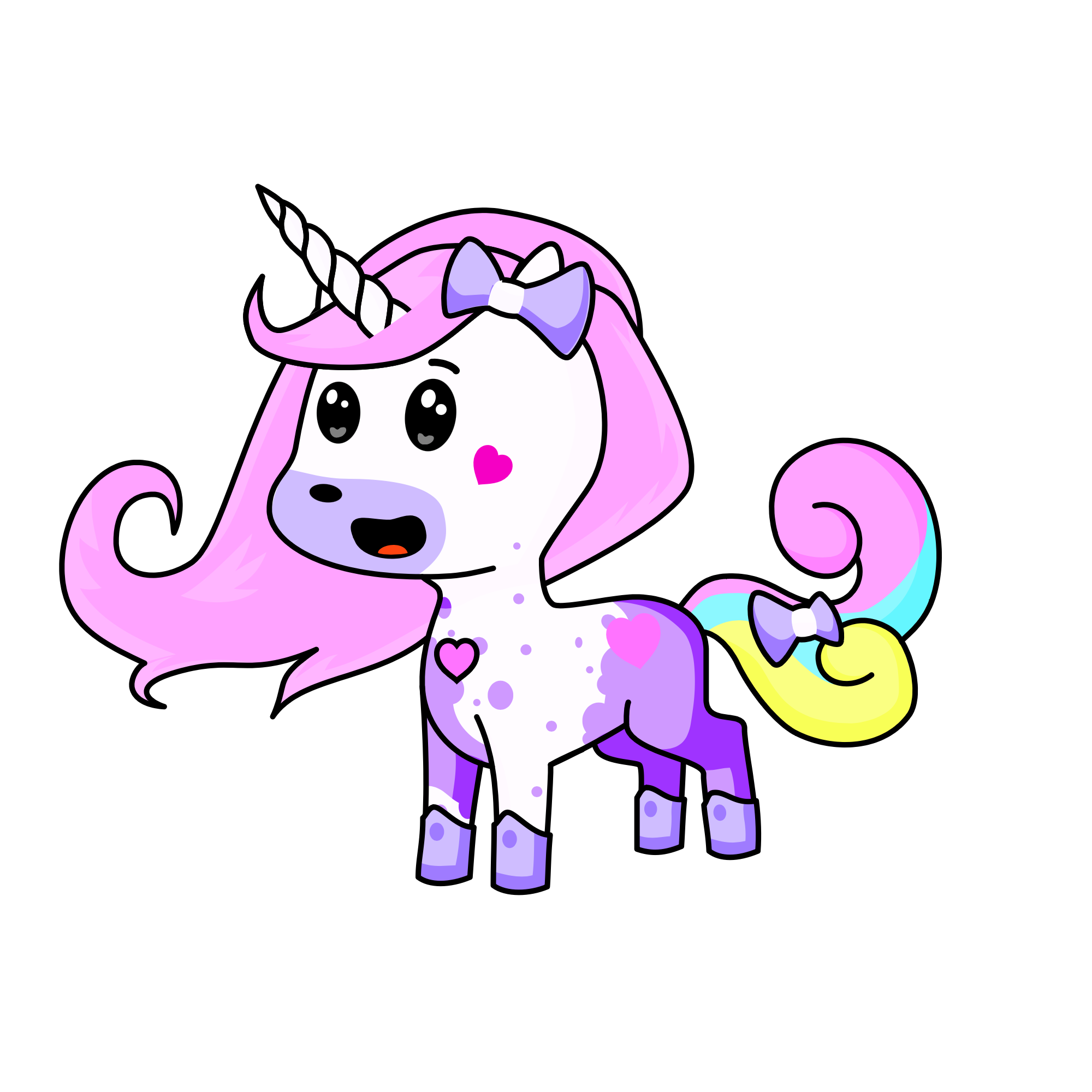 Twinkle Toes, the unicorn
