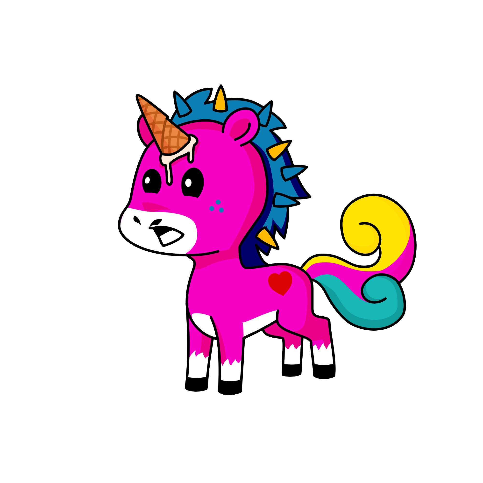 MADDIE, the unicorn