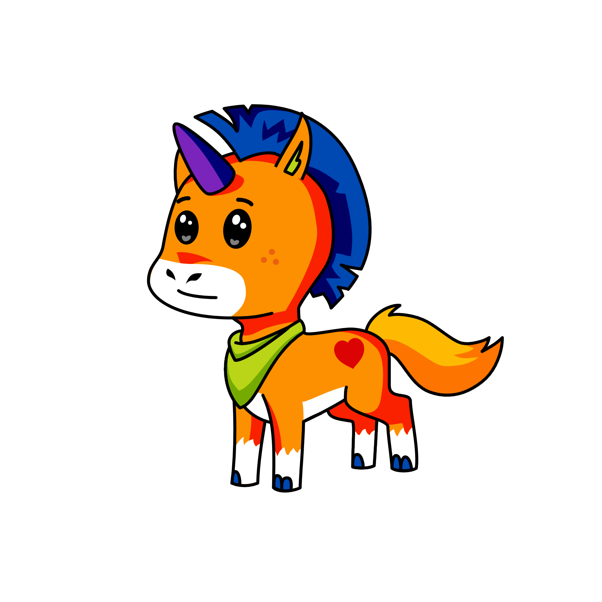 Hershall, the unicorn