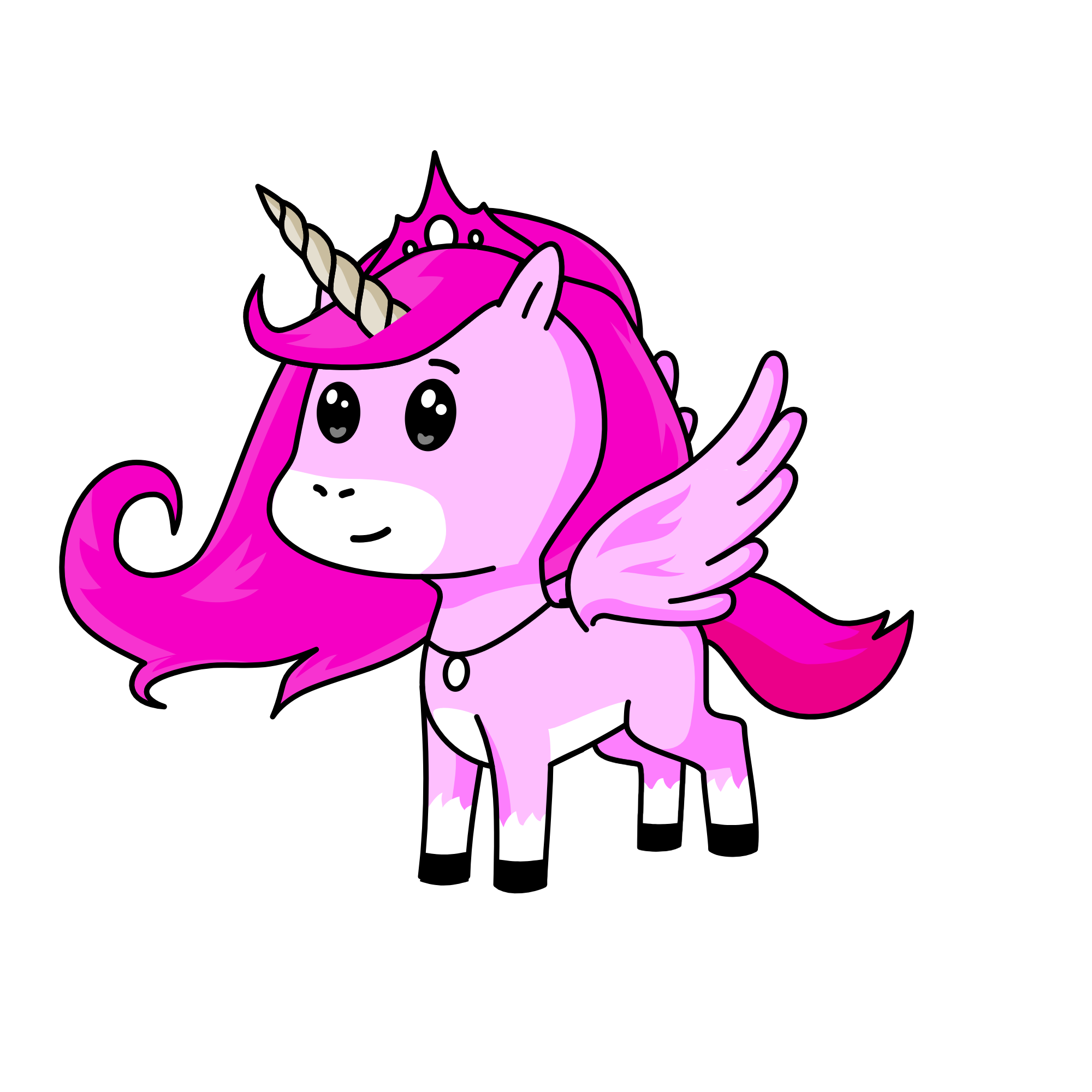 pinka, the unicorn