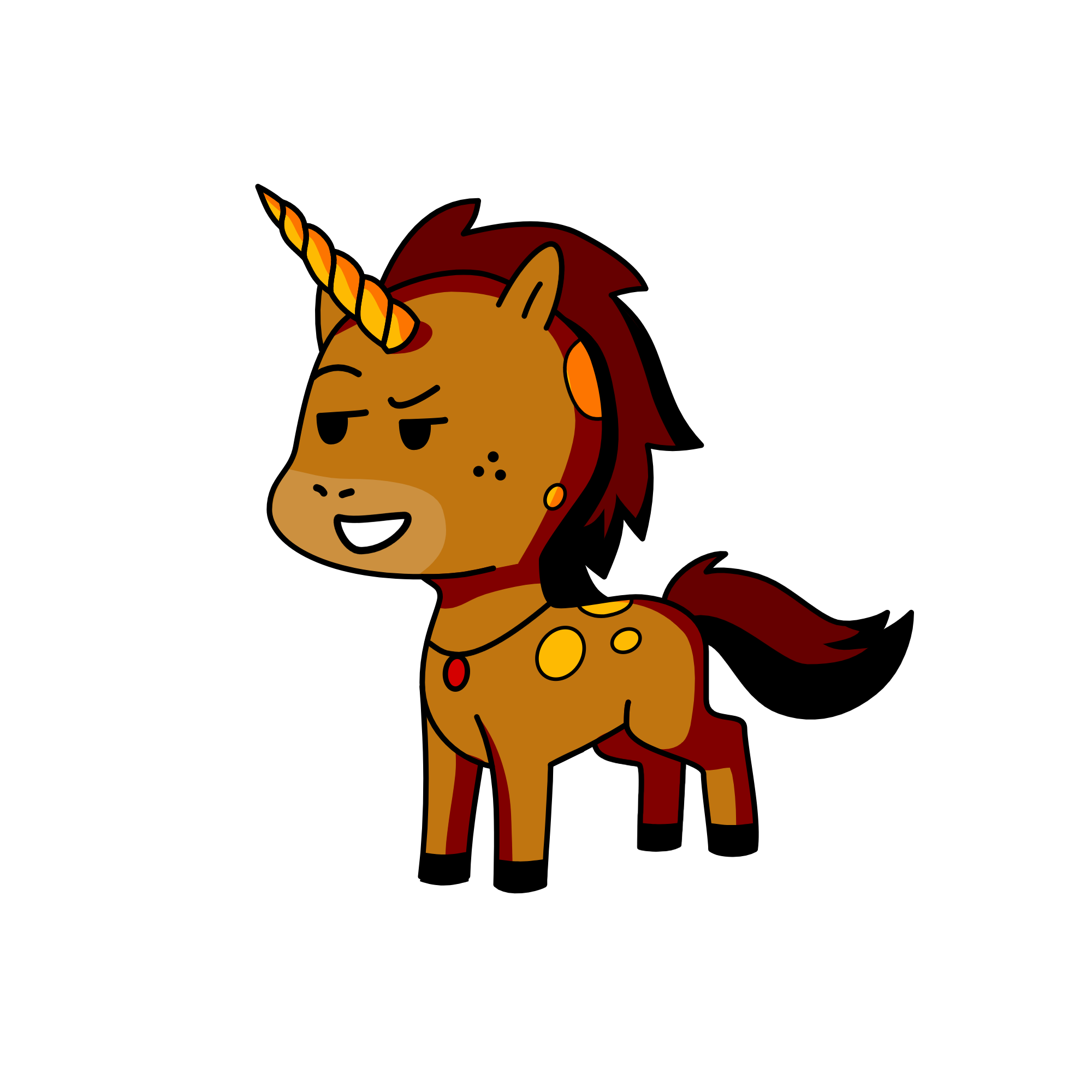 Snapper, the unicorn