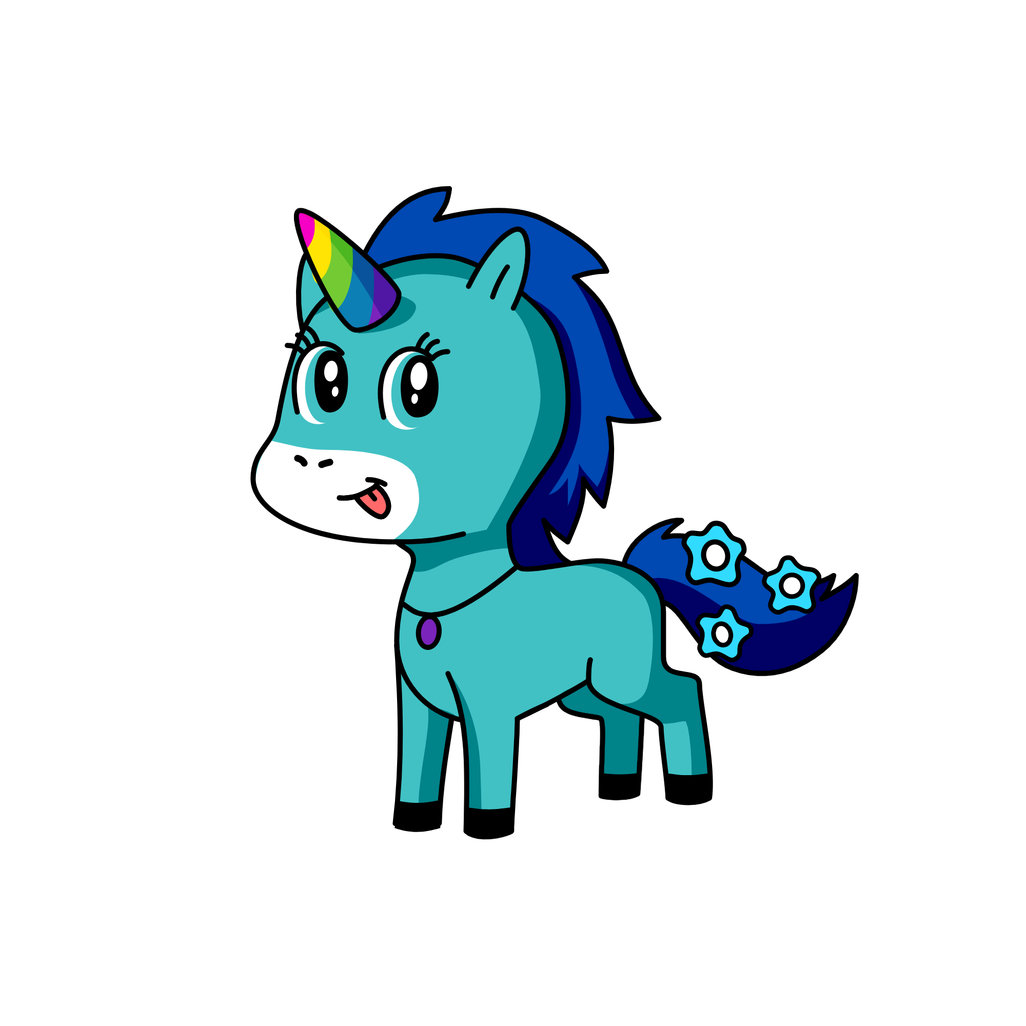 AJ, the unicorn