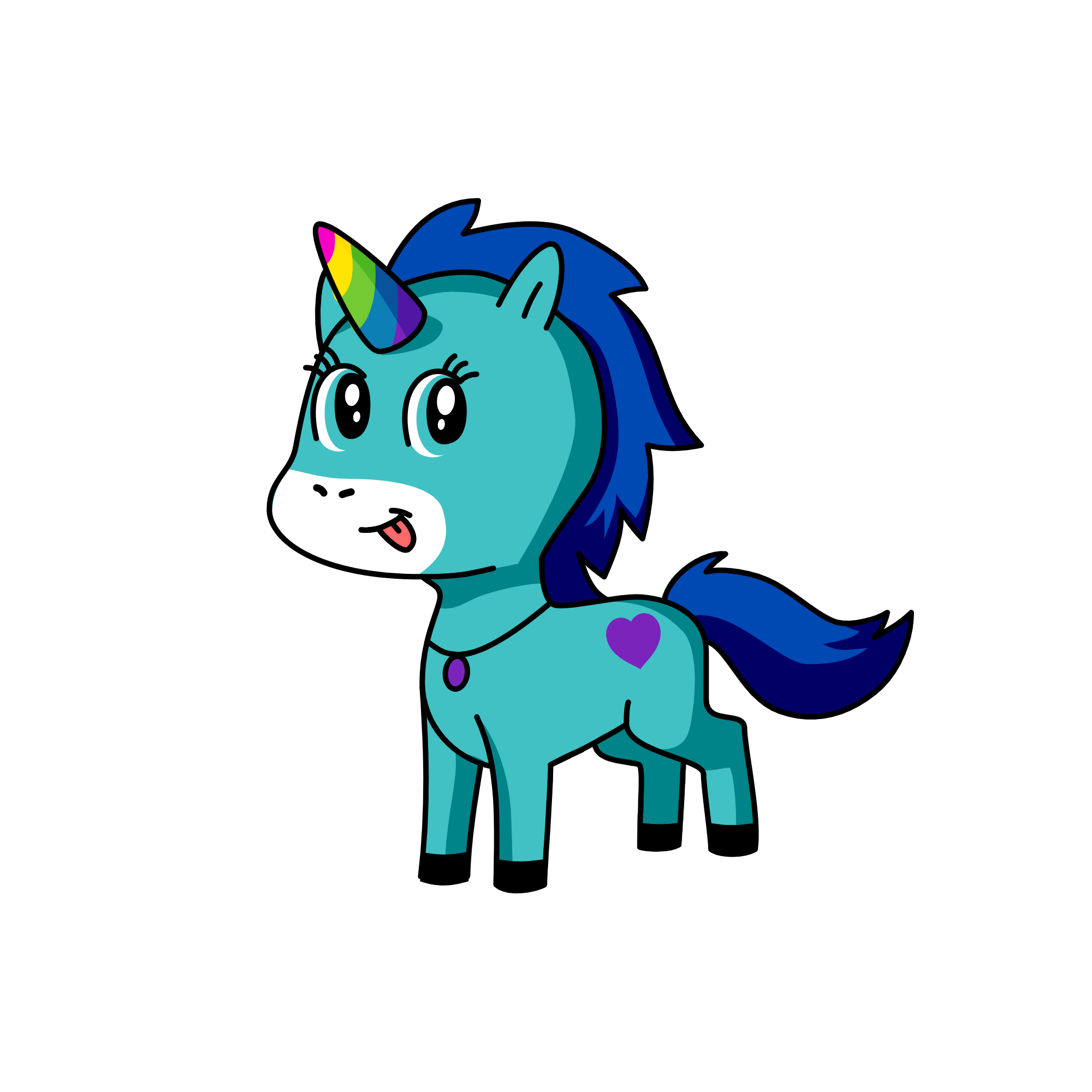 AJ, the unicorn