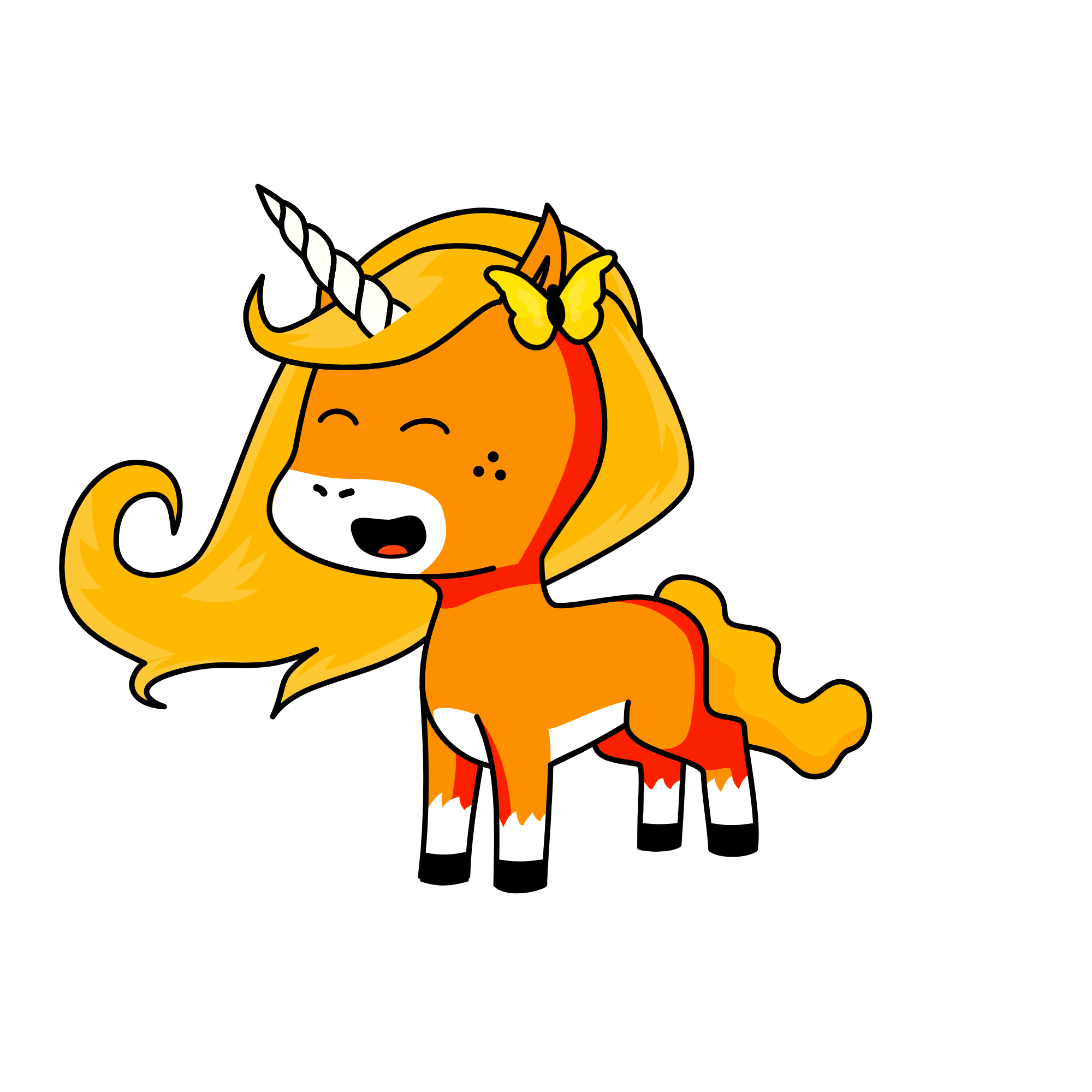 Flora, the unicorn